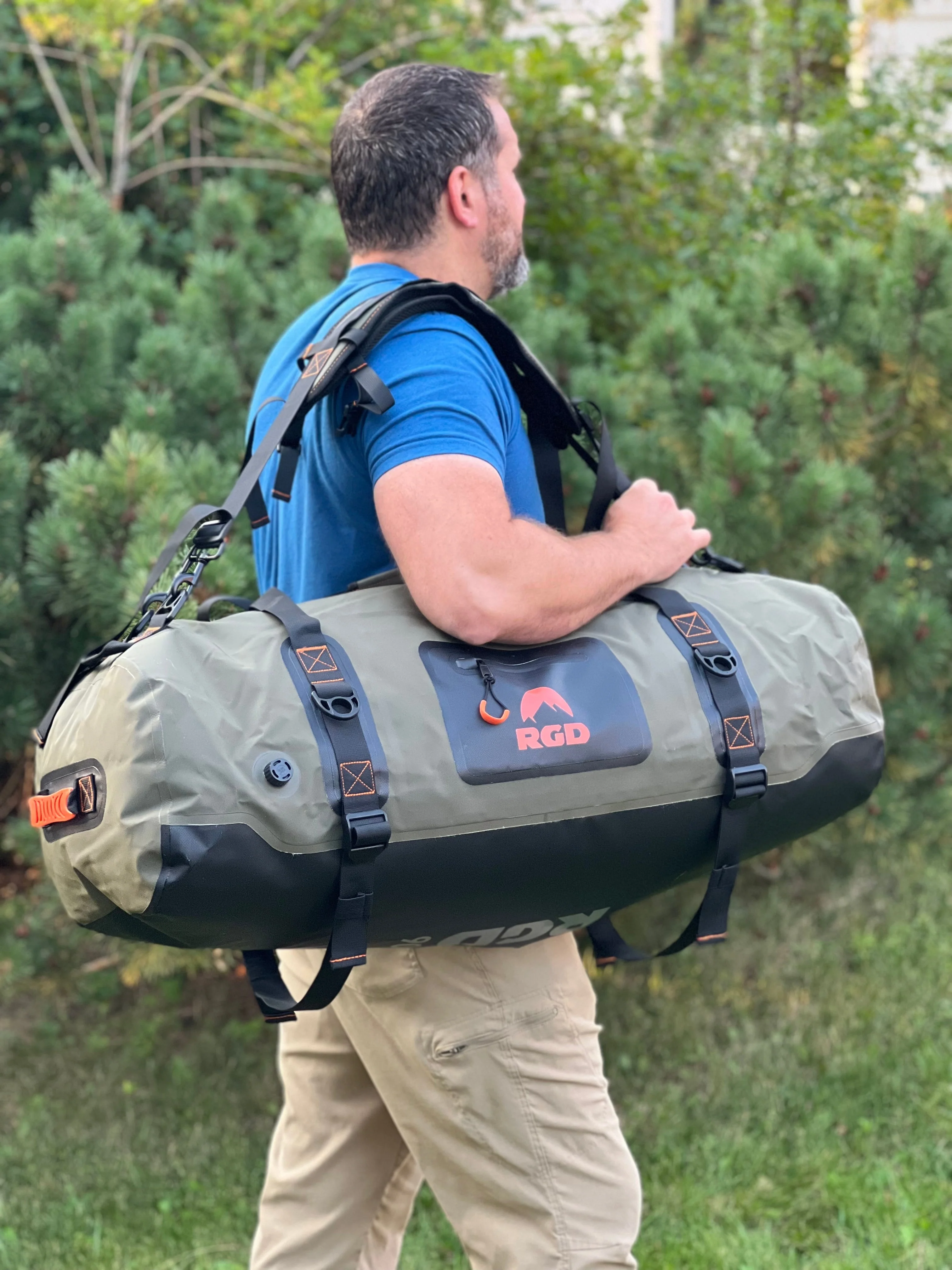 40, 70, 90 & 120 Liter RGD Fully Waterproof Submersible Duffel - Image 38