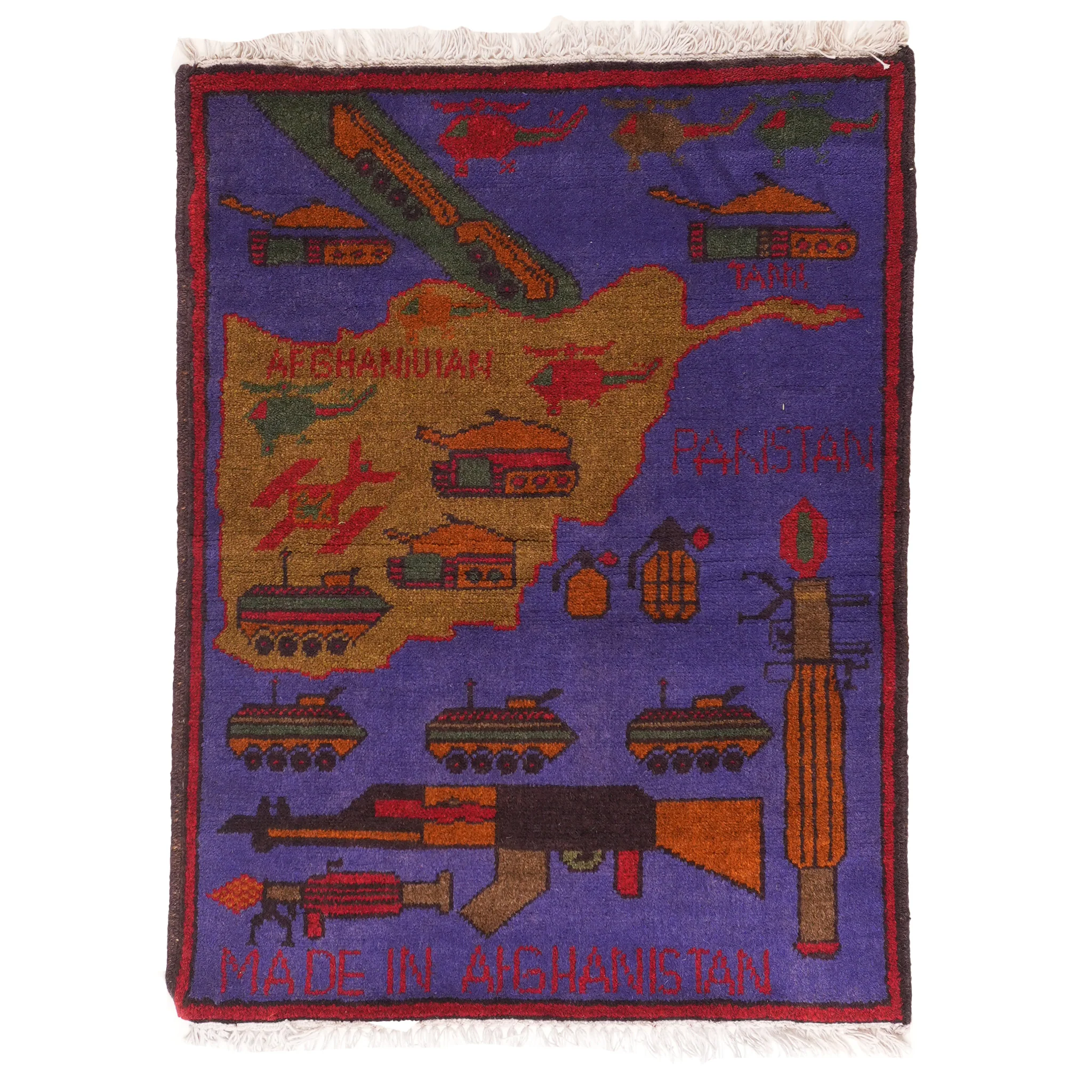 Afghan Campaign Pattern War Rug - Image 3