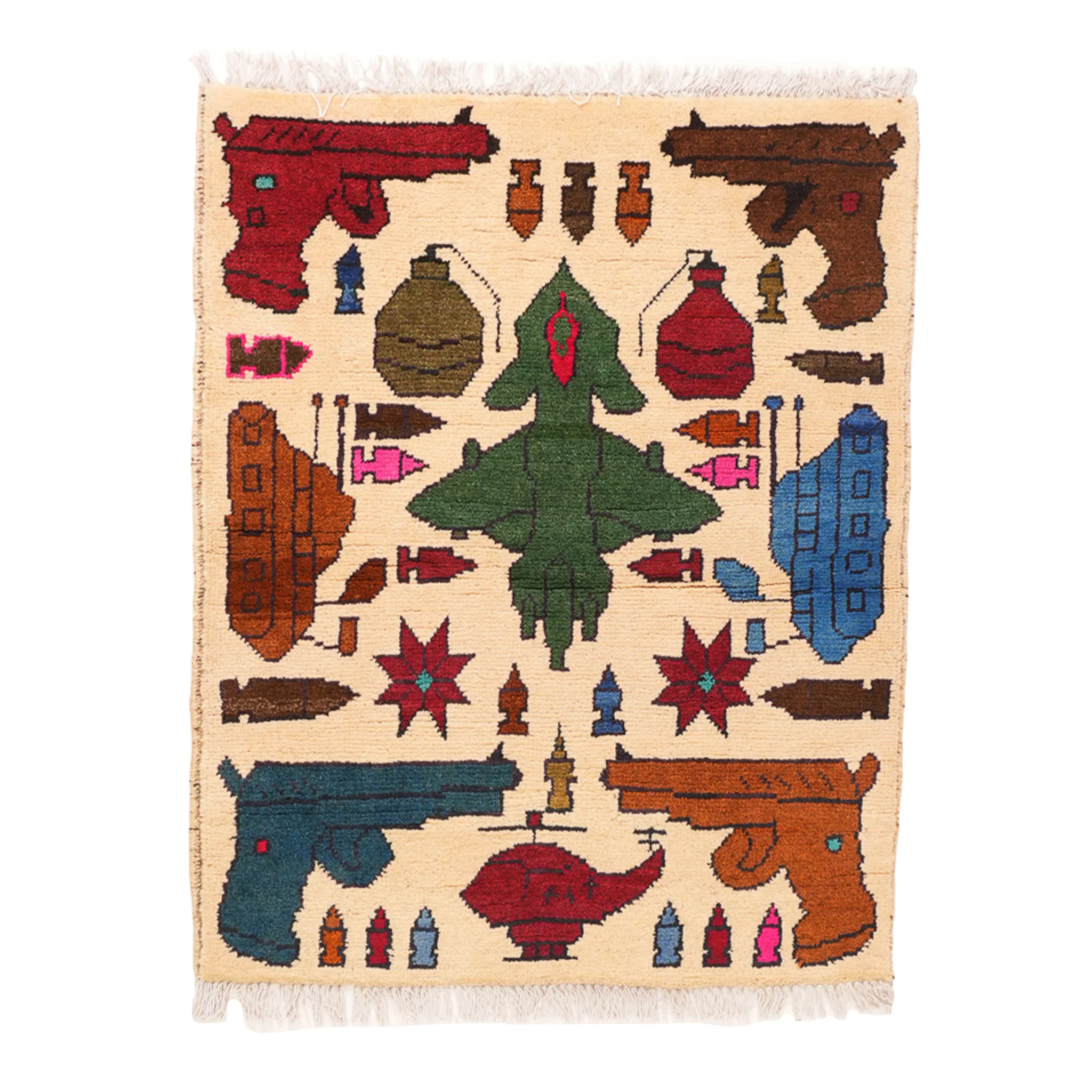 Afghan Pistol Rug - Image 2