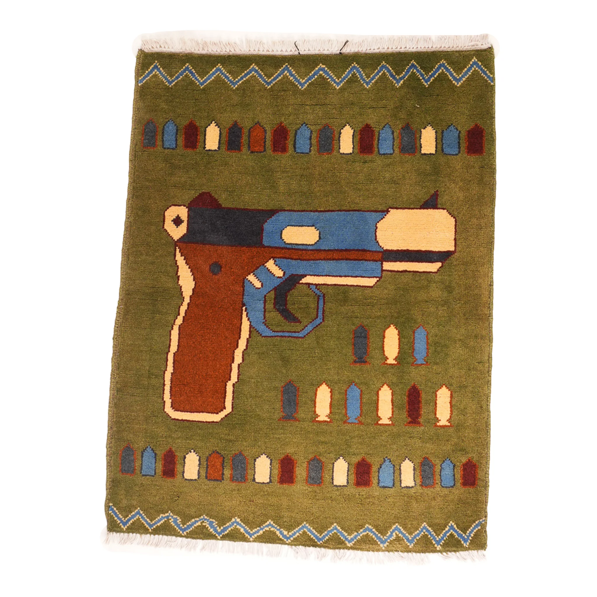 Afghan Pistol Rug - Image 5