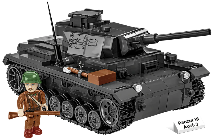 COBI Panzer III Ausf. J Tank : Set #2289 - Image 3
