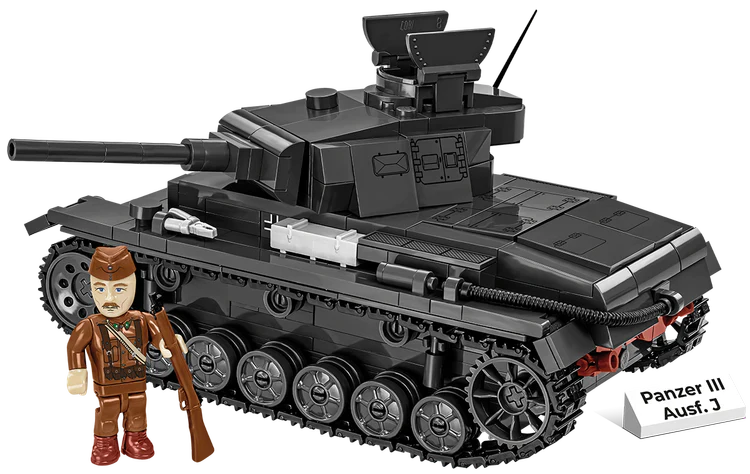 COBI Panzer III Ausf. J Tank : Set #2289 - Image 4