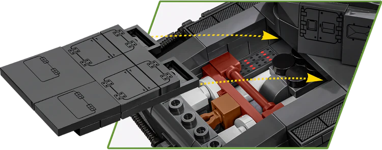 COBI Panzer III Ausf. J Tank : Set #2289 - Image 7