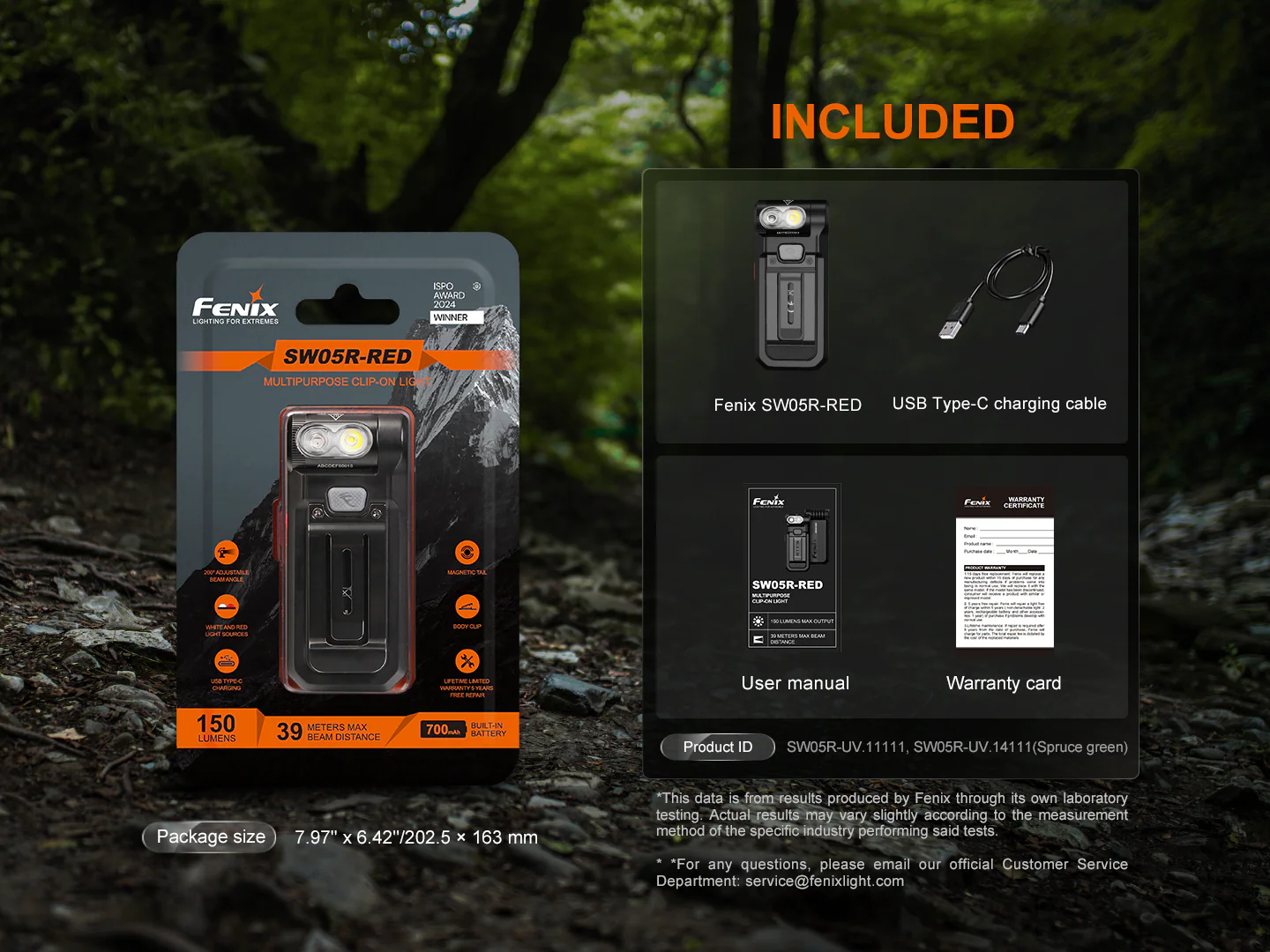 Fenix SW05R Multipurpose Clip-On Light with Red or UV Output - Image 24