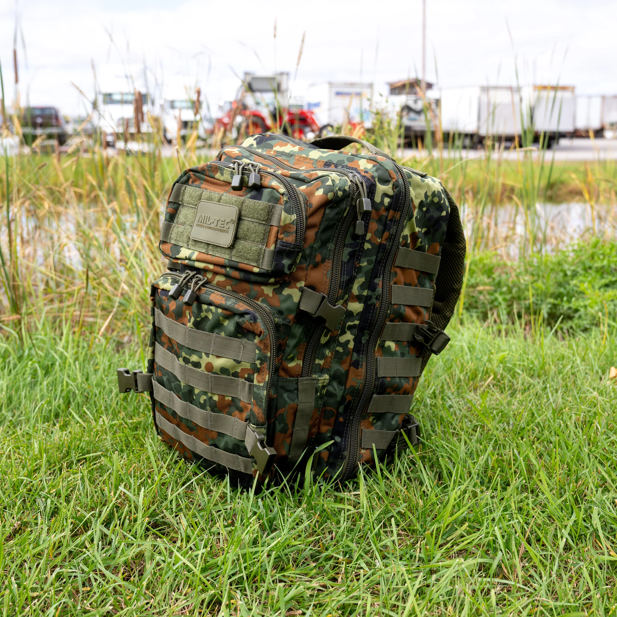 Mil-Tec Flecktarn Large Assault Pack - Image 2