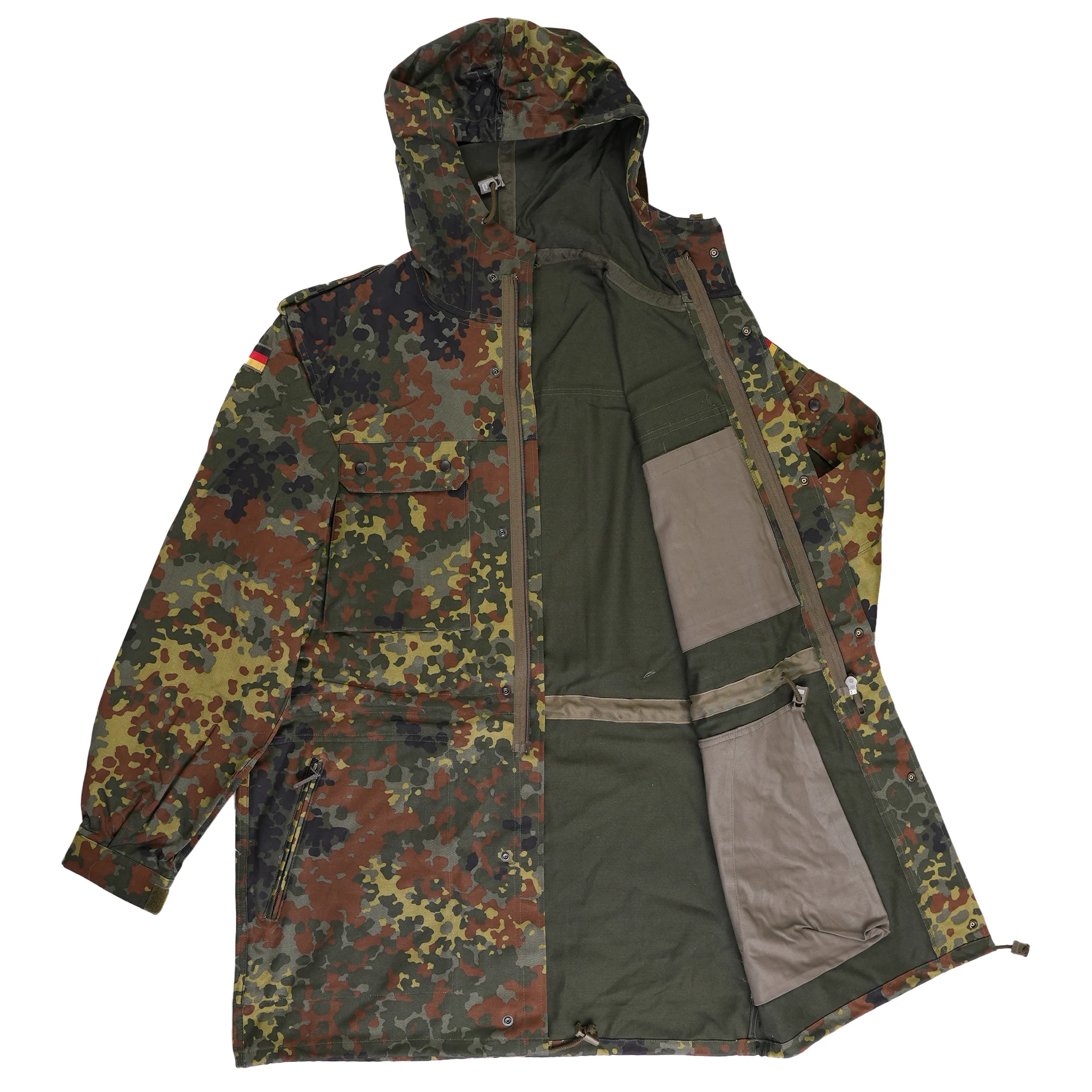 Unissued Bundeswehr Flecktarn Parka - Image 4