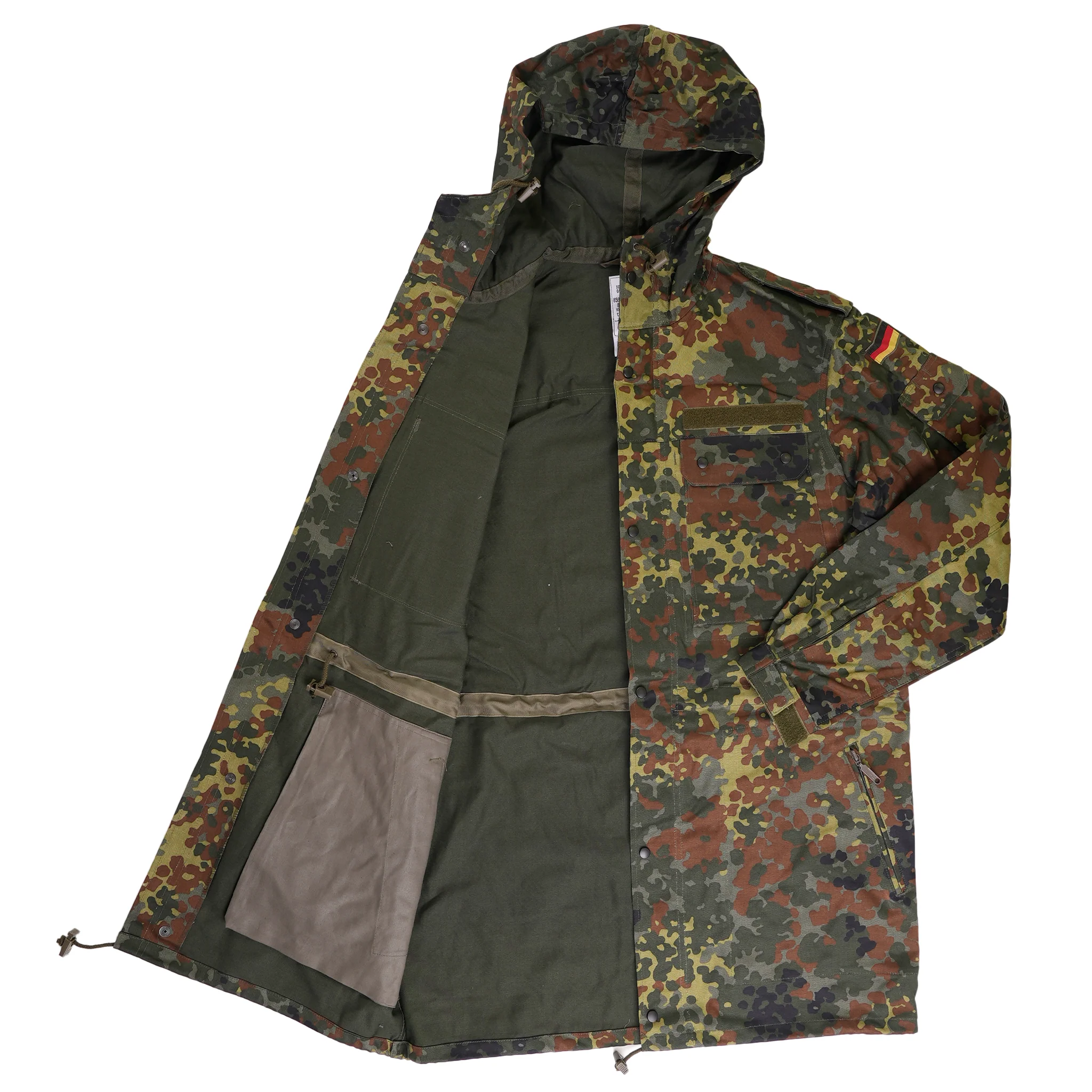 Unissued Bundeswehr Flecktarn Parka - Image 5