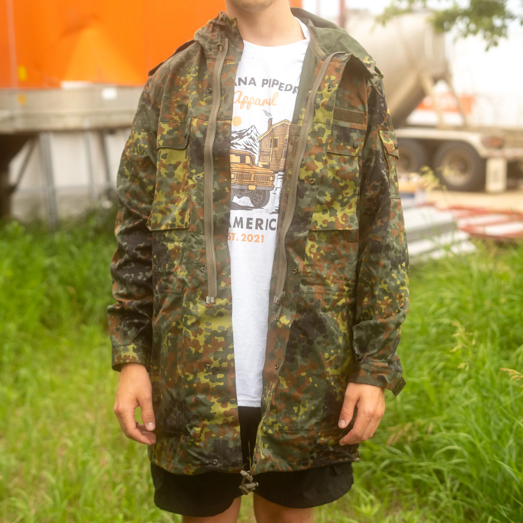 Unissued Bundeswehr Flecktarn Parka - Image 9