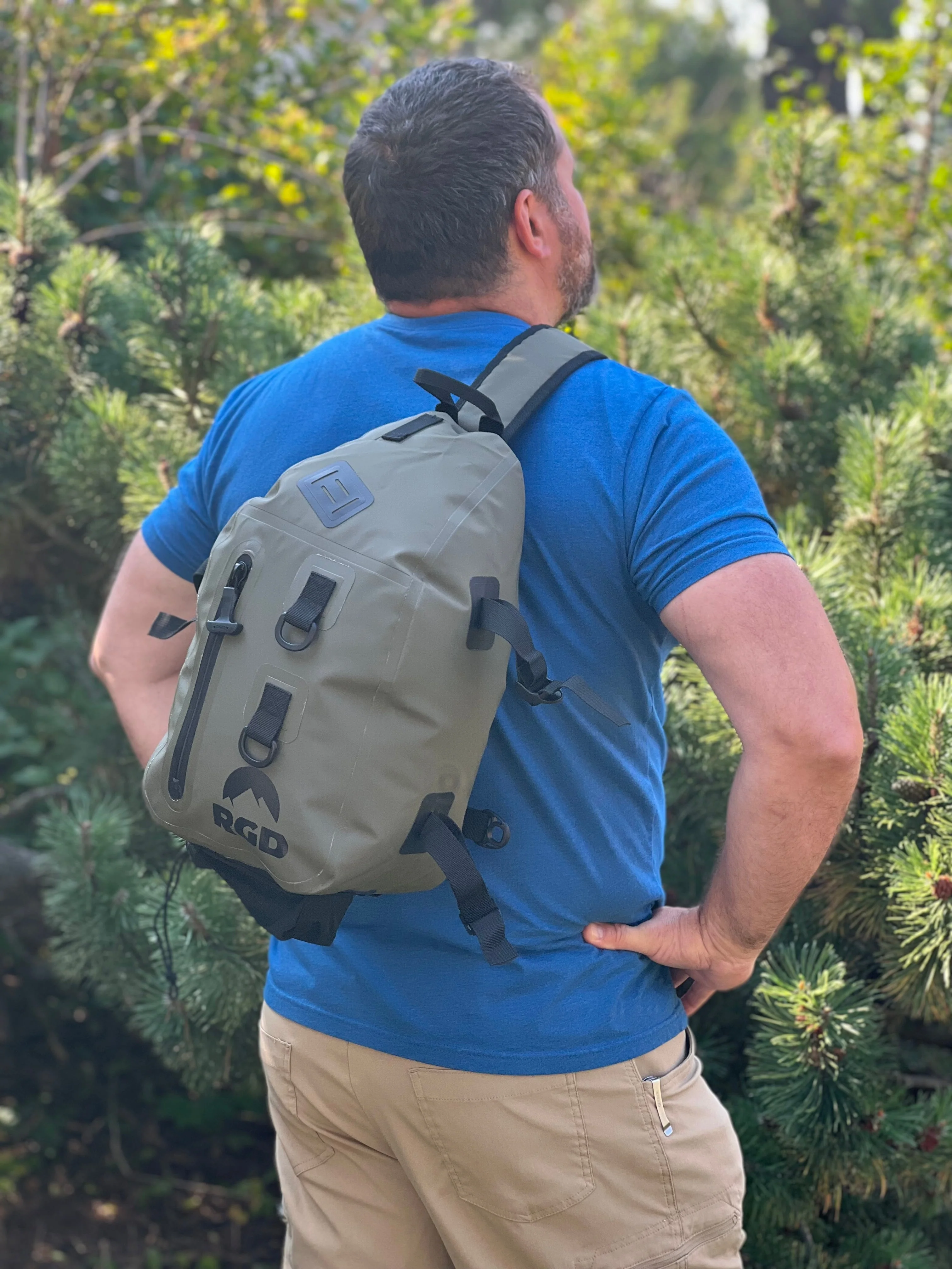 Fully Submersible Waterproof Sling Pack Dry Bag - Image 3