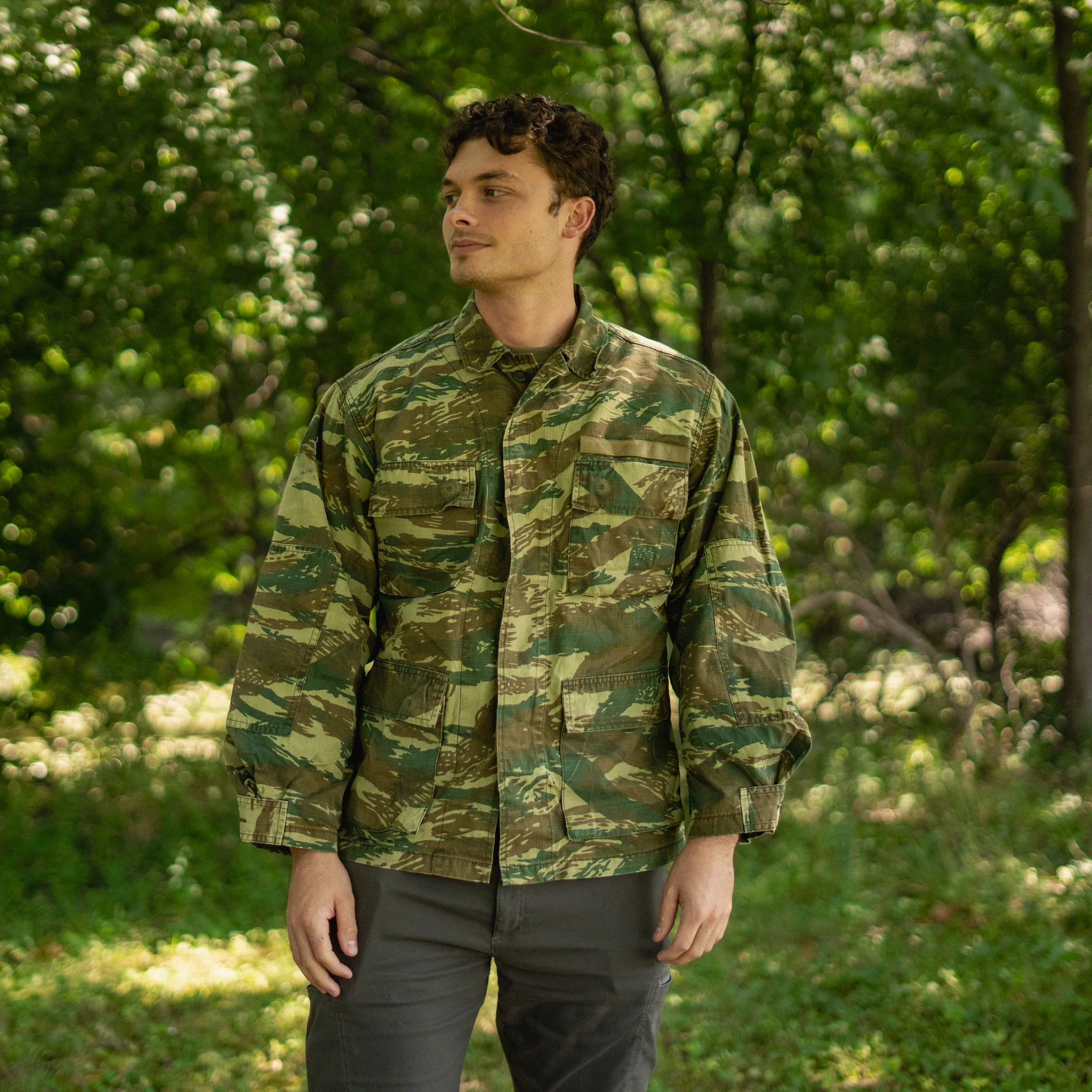 Issued Greek Lizard M2008 Field Shirt - Image 2