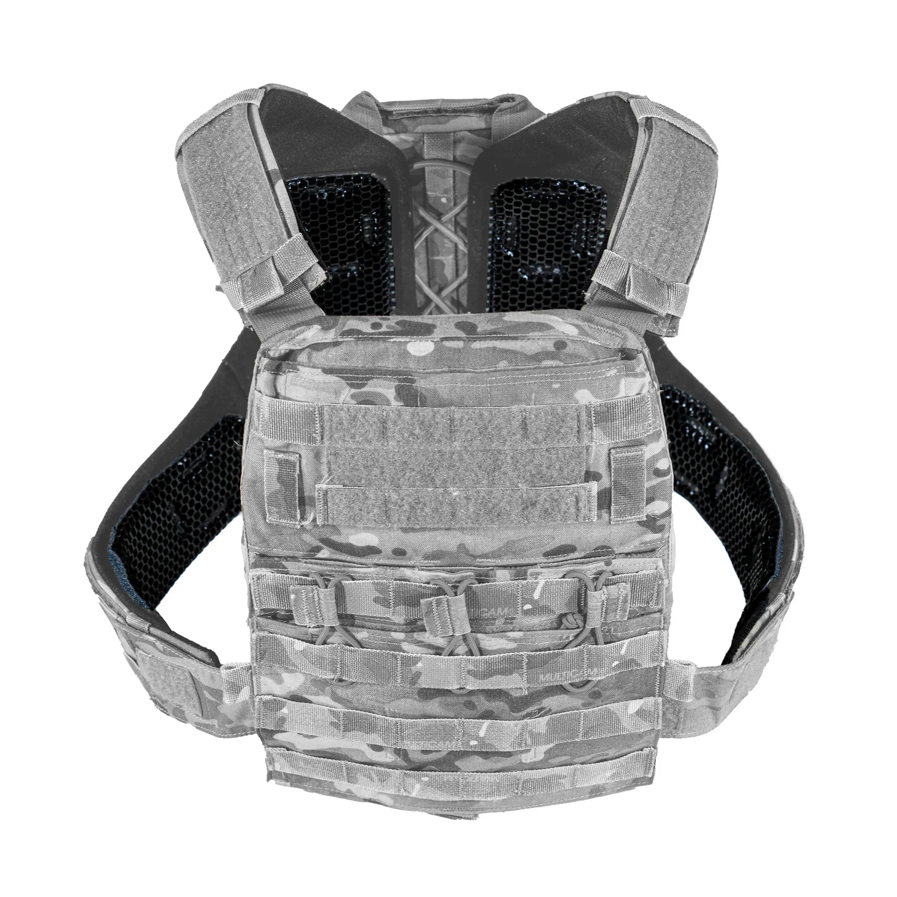 ICEVENTS® Classic Plate Carrier Ventilation Pontoons (Crye AVS Harness Pad Set, hook backing, 2 / 4 / 6 Packs, fits any loop-lined plate carrier, cummerbund)
