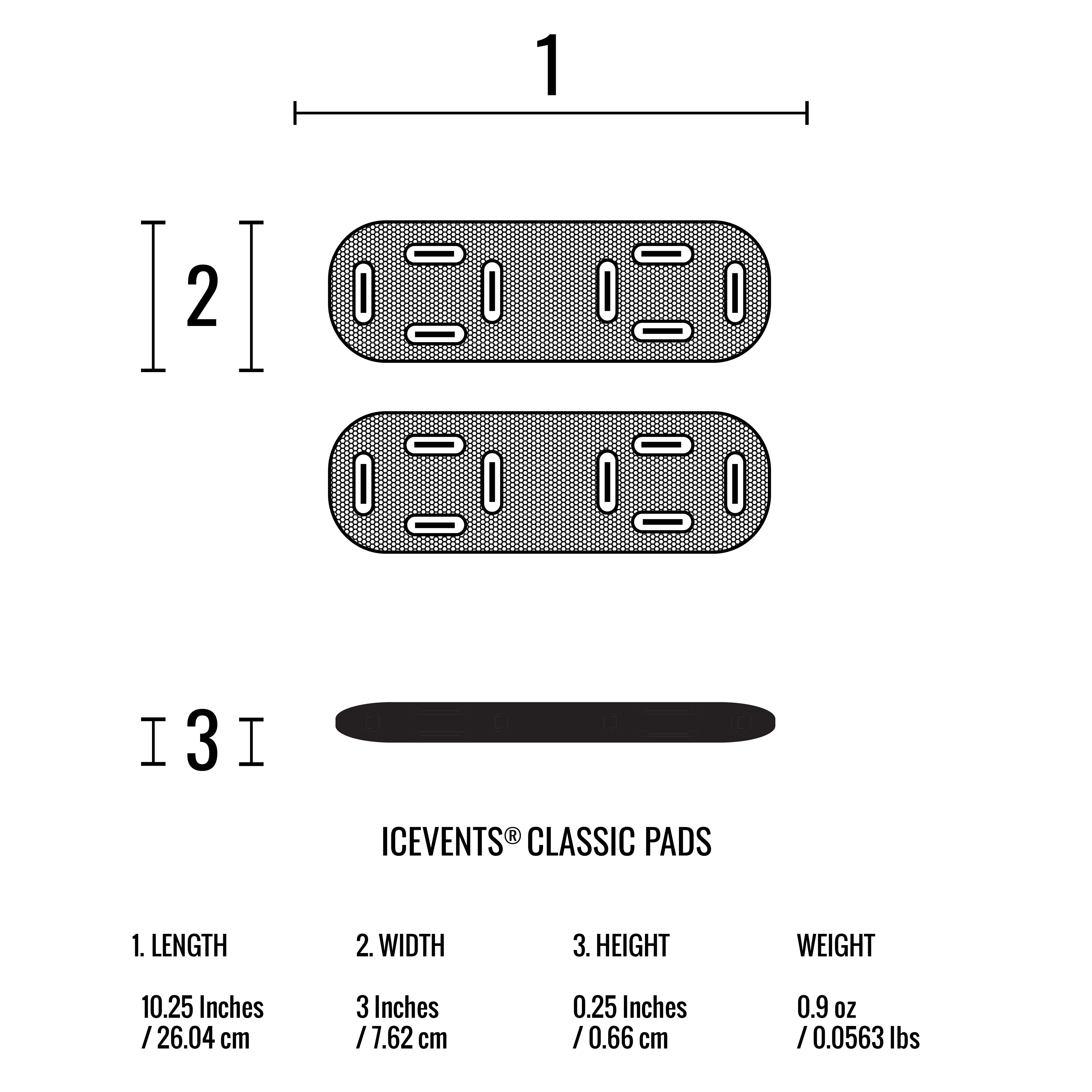 ICEVENTS® Plate Carrier Shoulder Pads - Classic [Heavy Loads] or Aero [Minimalist/Lighter Loads] (PowerMesh backing) - Image 18