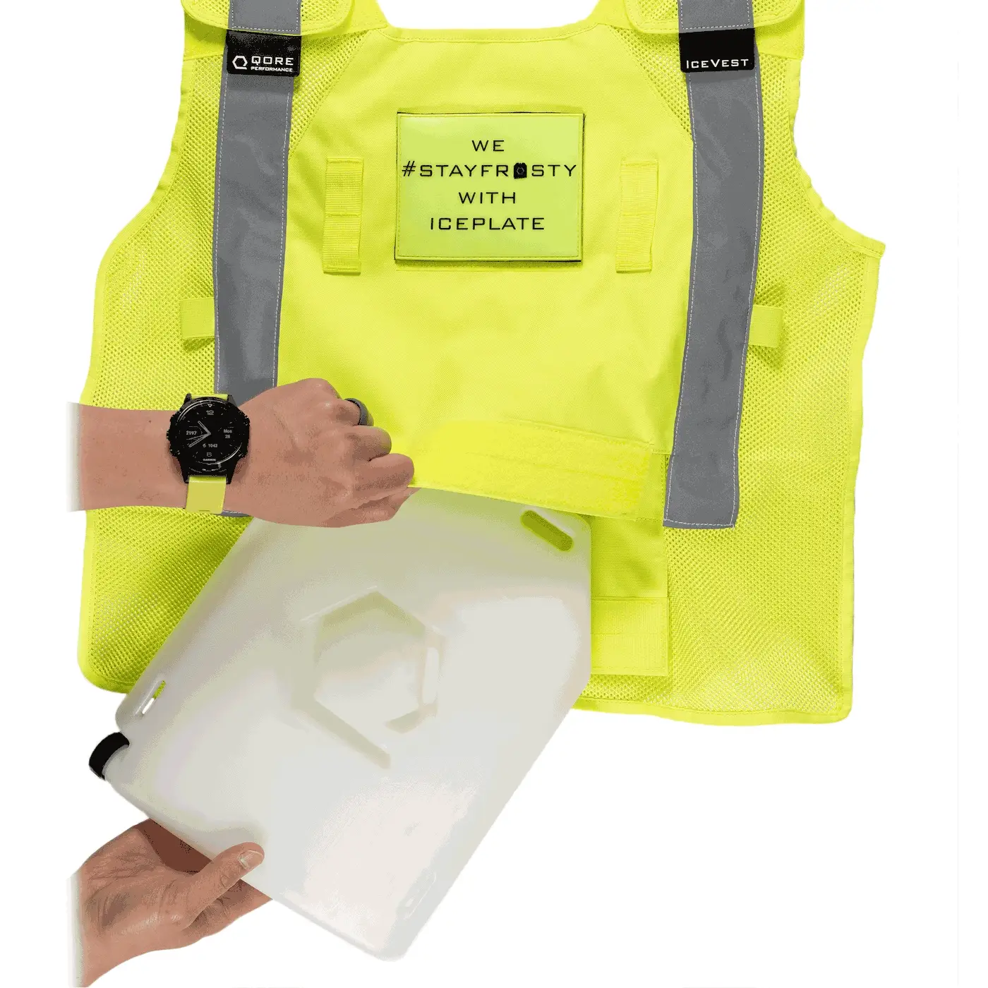 ICEVEST HiVis Cooling / Heating / Hydration Safety Vest Class 2 (Type R) - Image 5
