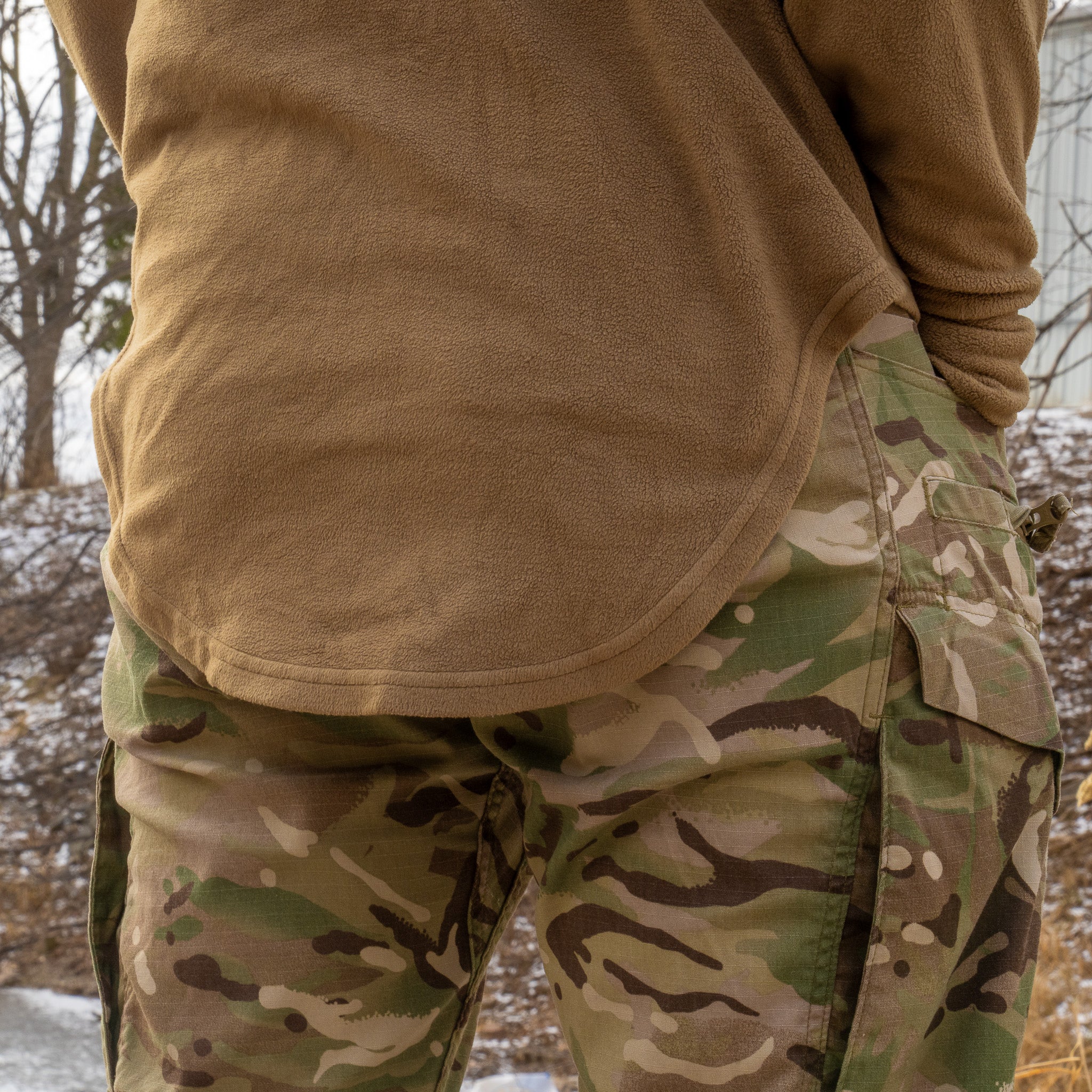 Issued British Army Fleece Baselayer - Image 11