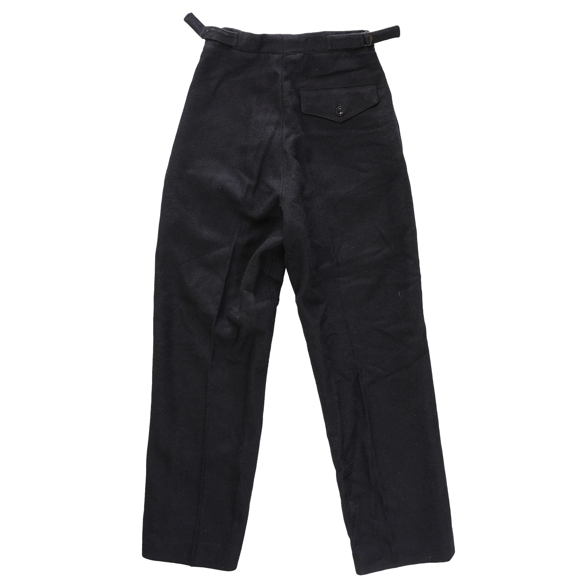 Issued British Blue Wool Trousers - Image 2