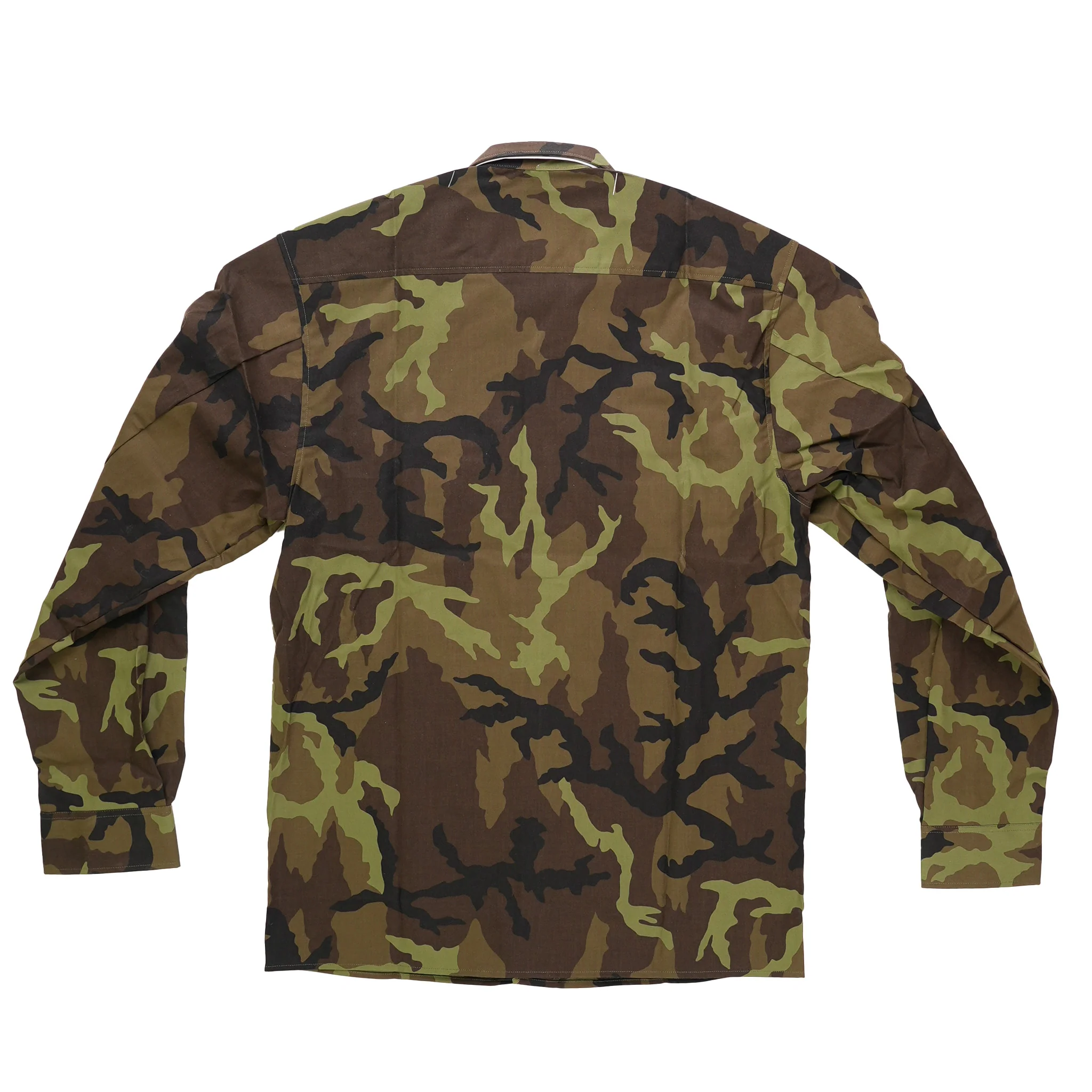 Issued Czech Vz. 95 "Leaf" Camouflage Field Shirt - Image 2