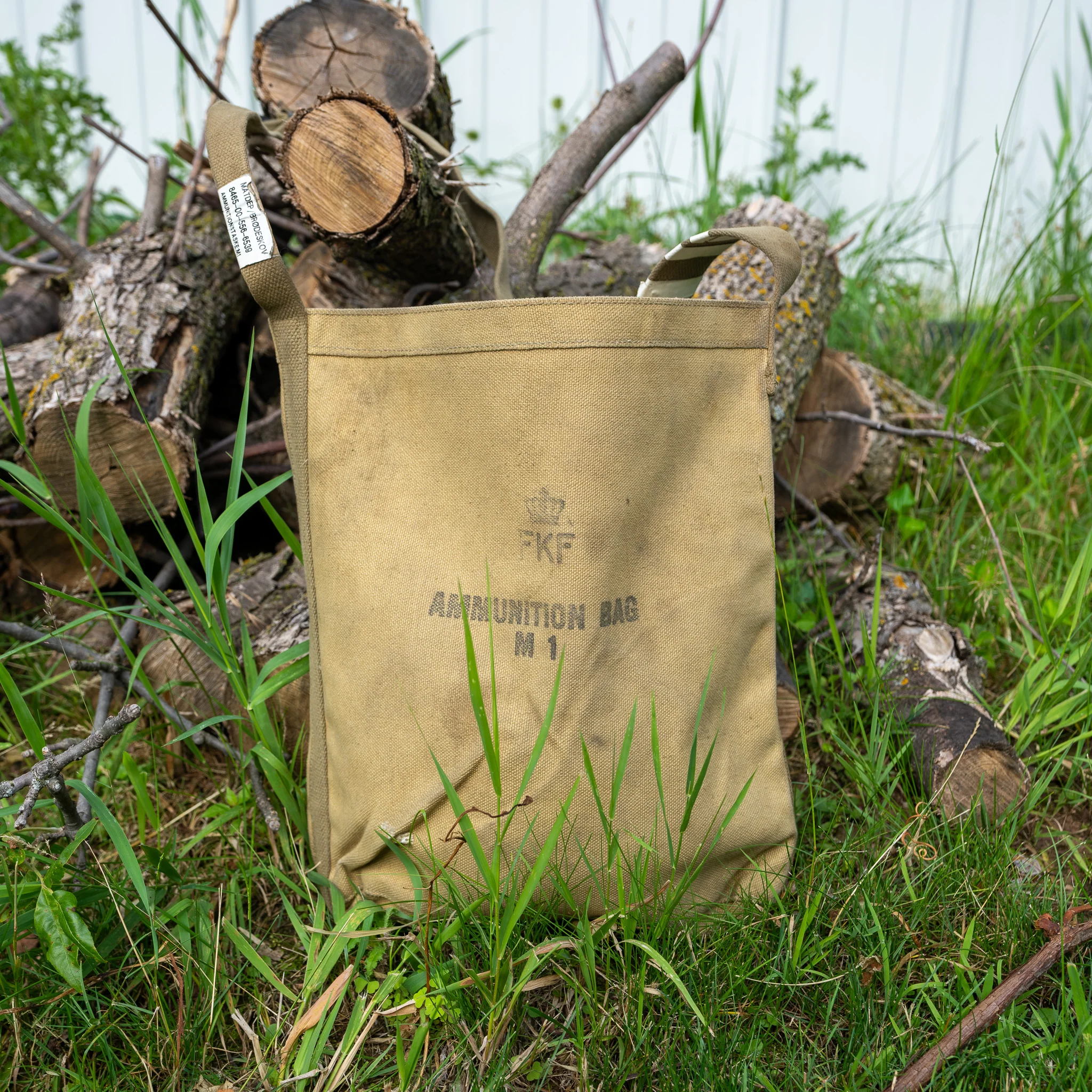 Issued Danish M1 Ammunition Bag - Image 3