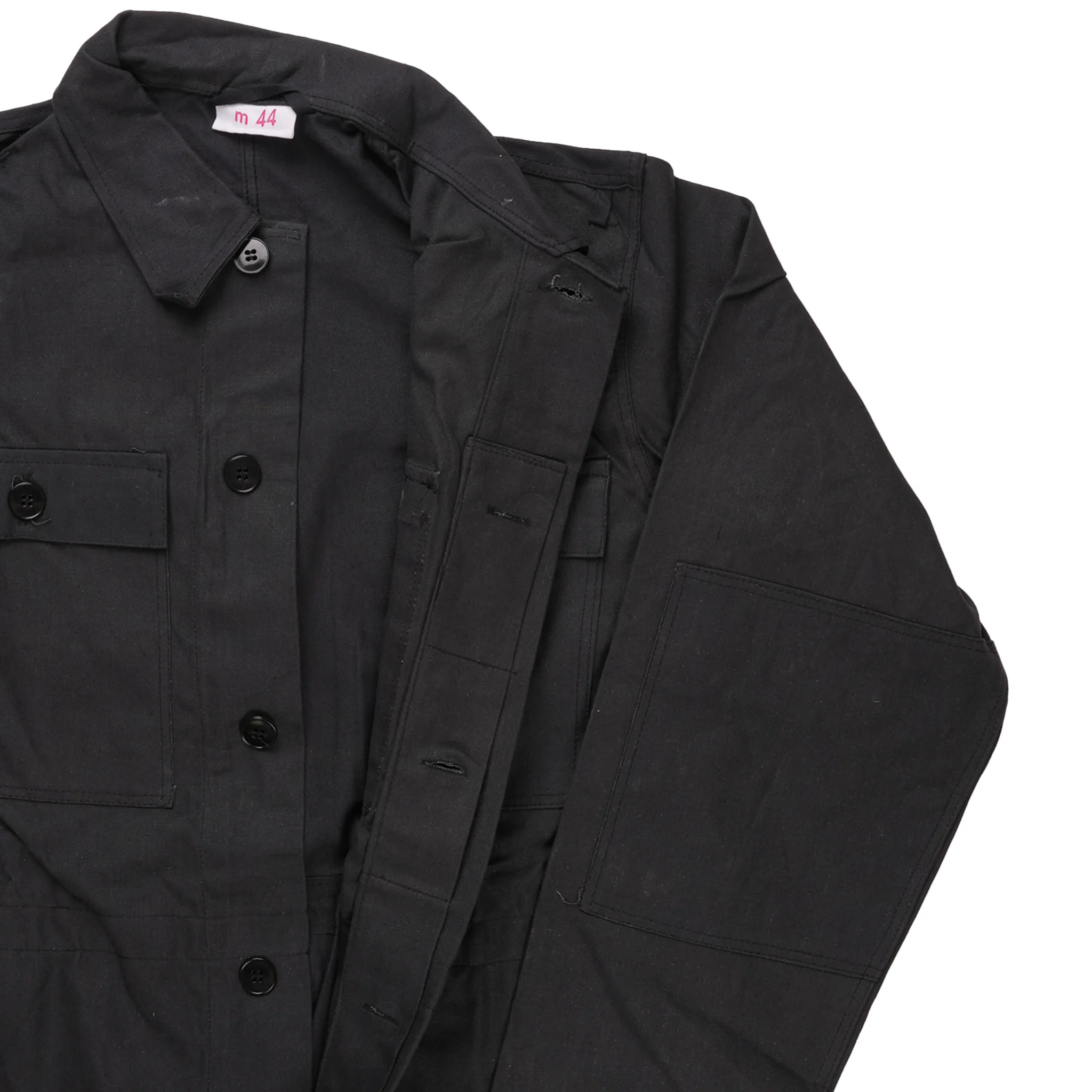 Issued East German Black Coverall - Image 2