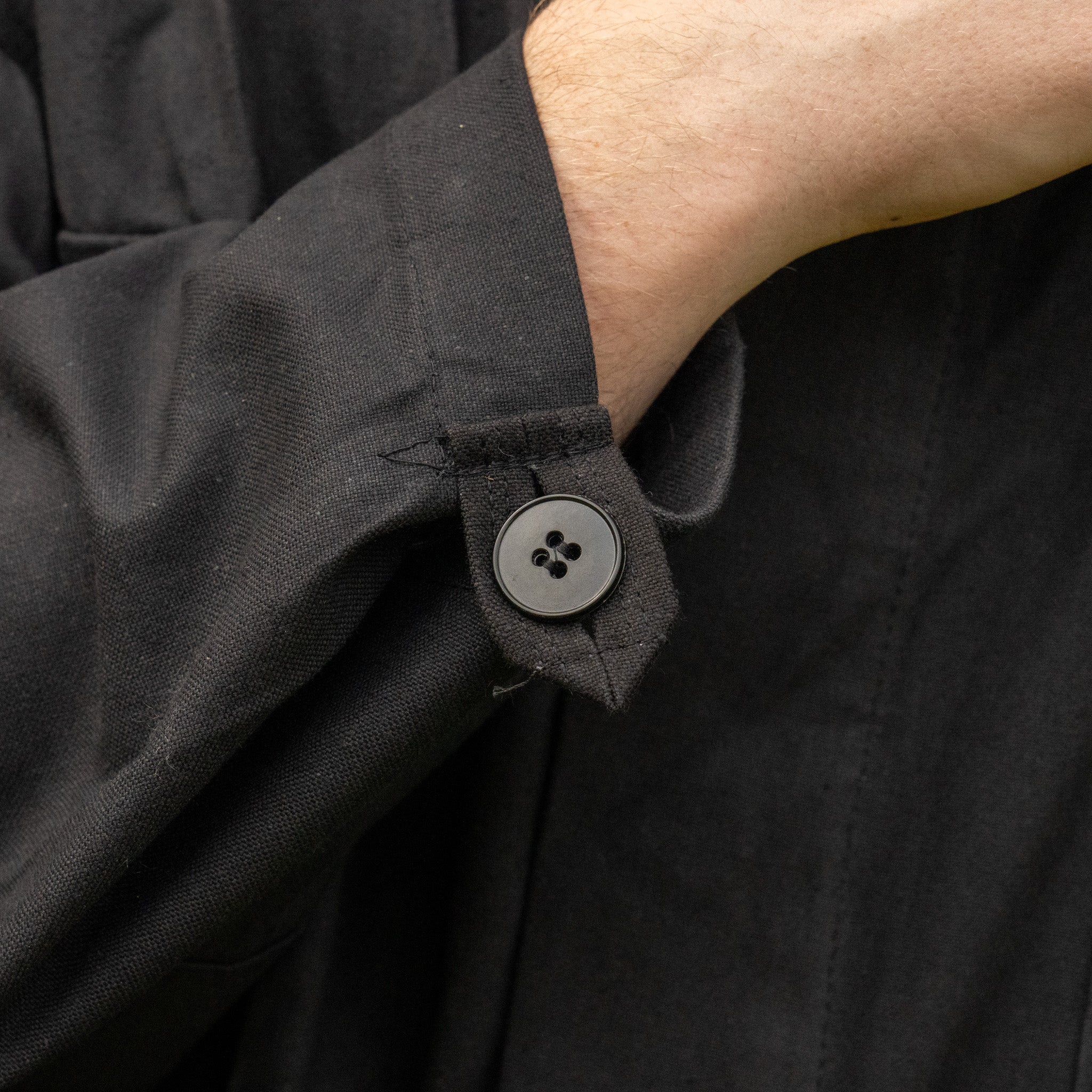 Issued East German Black Coverall - Image 5