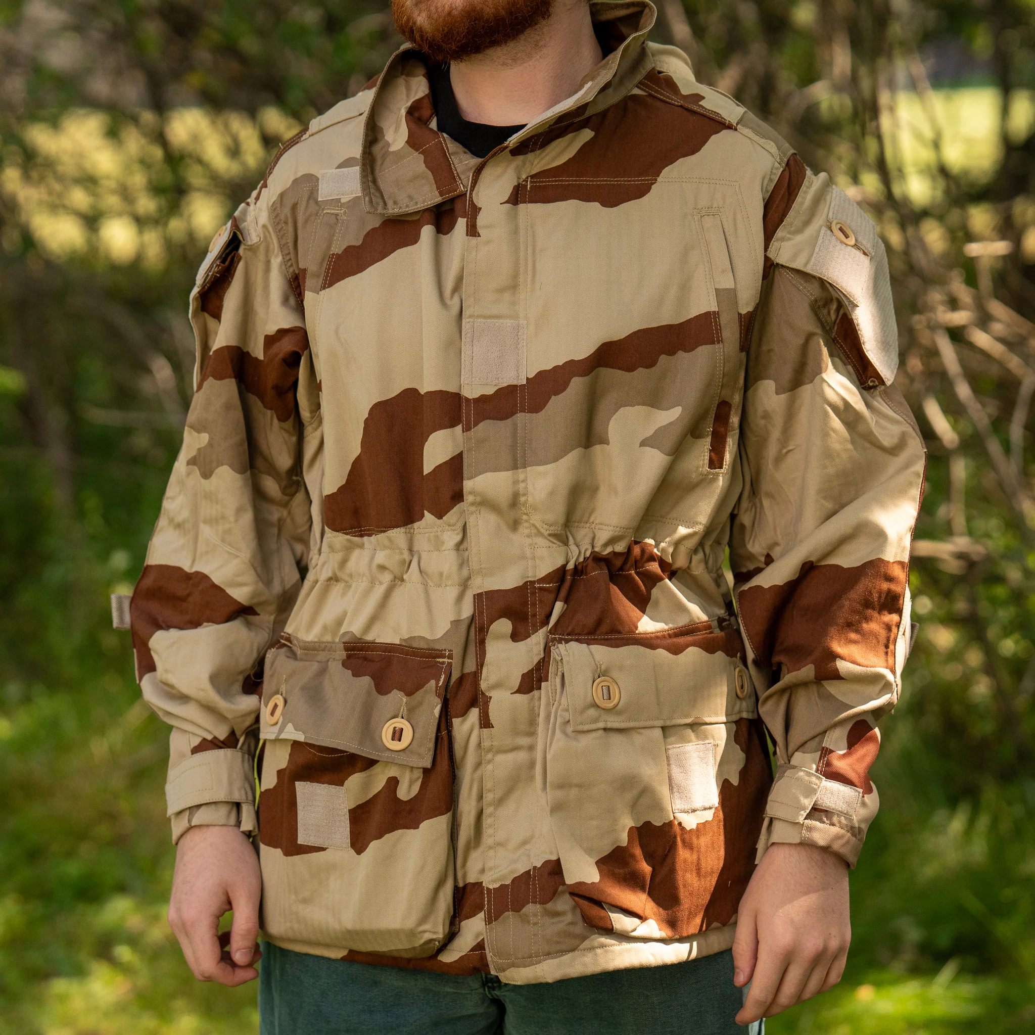 Issued French T4S2 Desert CCE Combat Jacket - Image 3