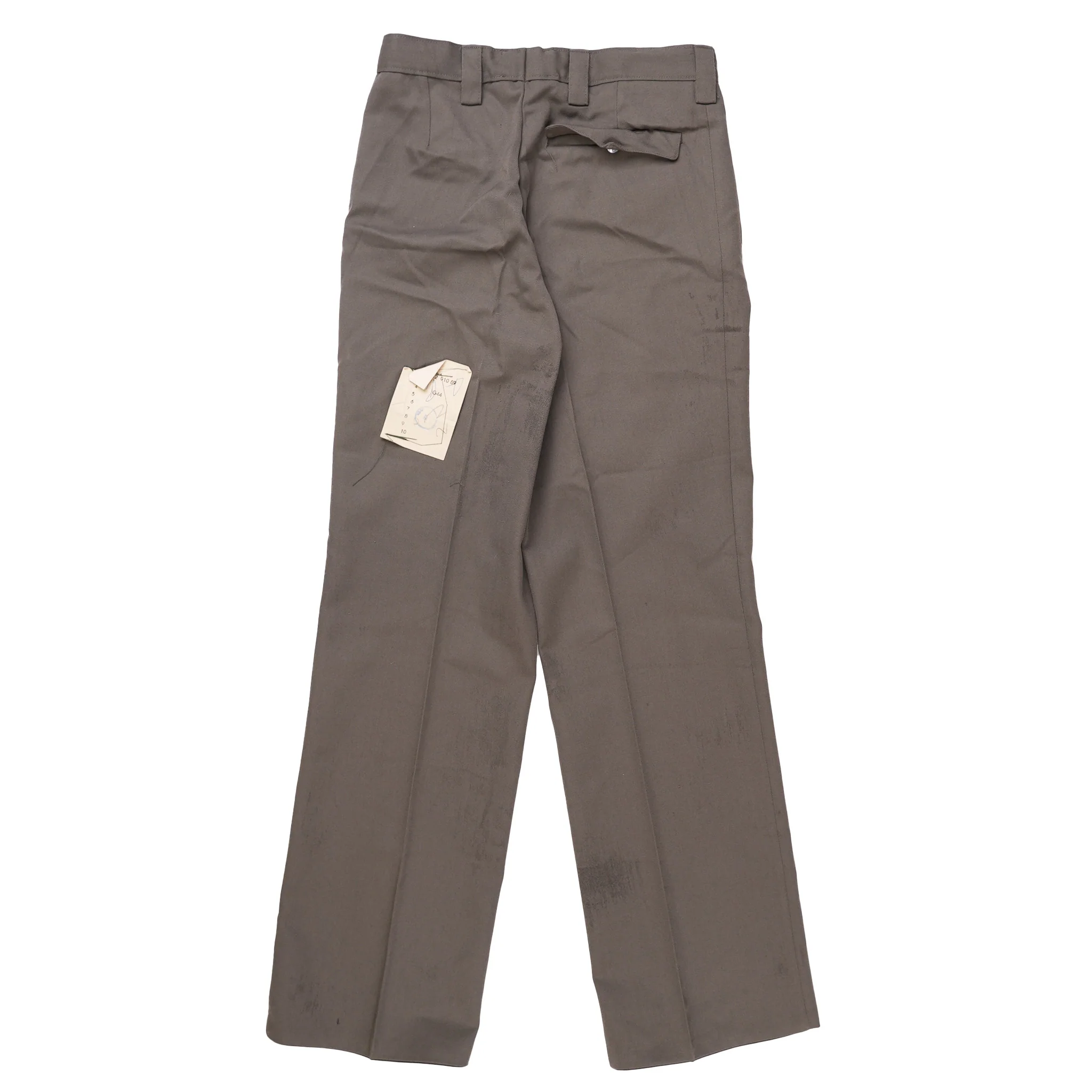 Issued East German Grey Dress Trousers - Image 2