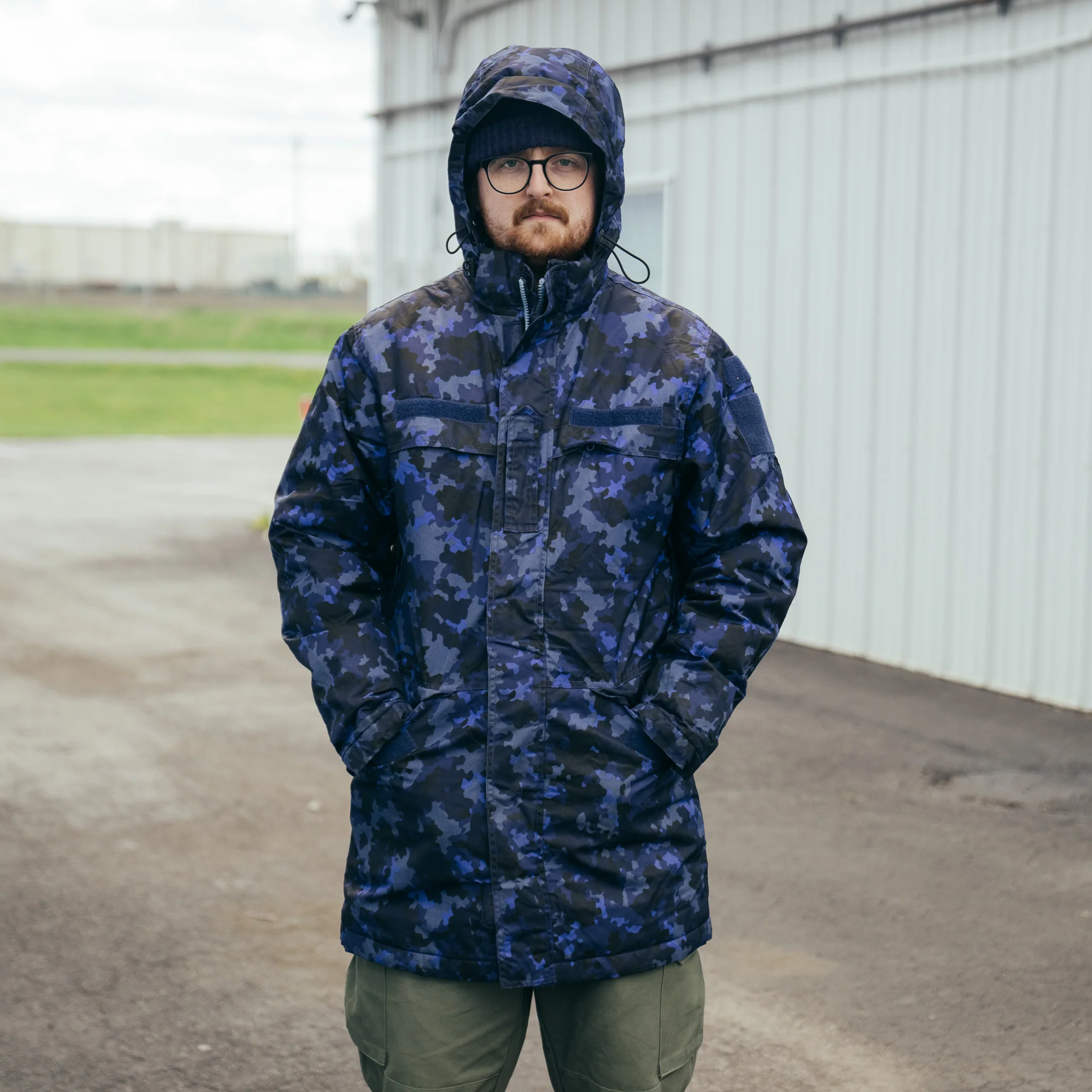 Issued Romanian M2017 Navy Parka - Image 6