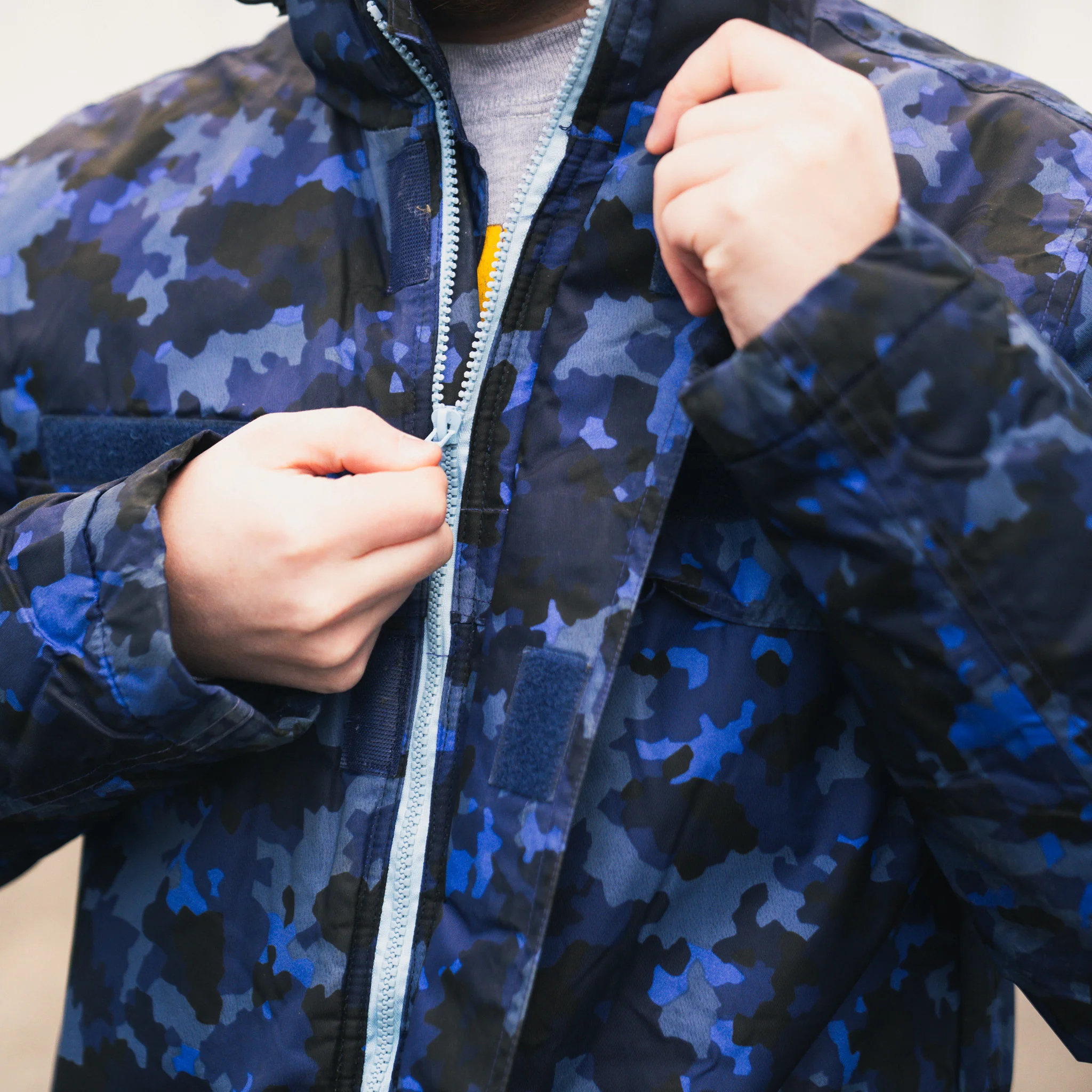 Issued Romanian M2017 Navy Parka - Image 8