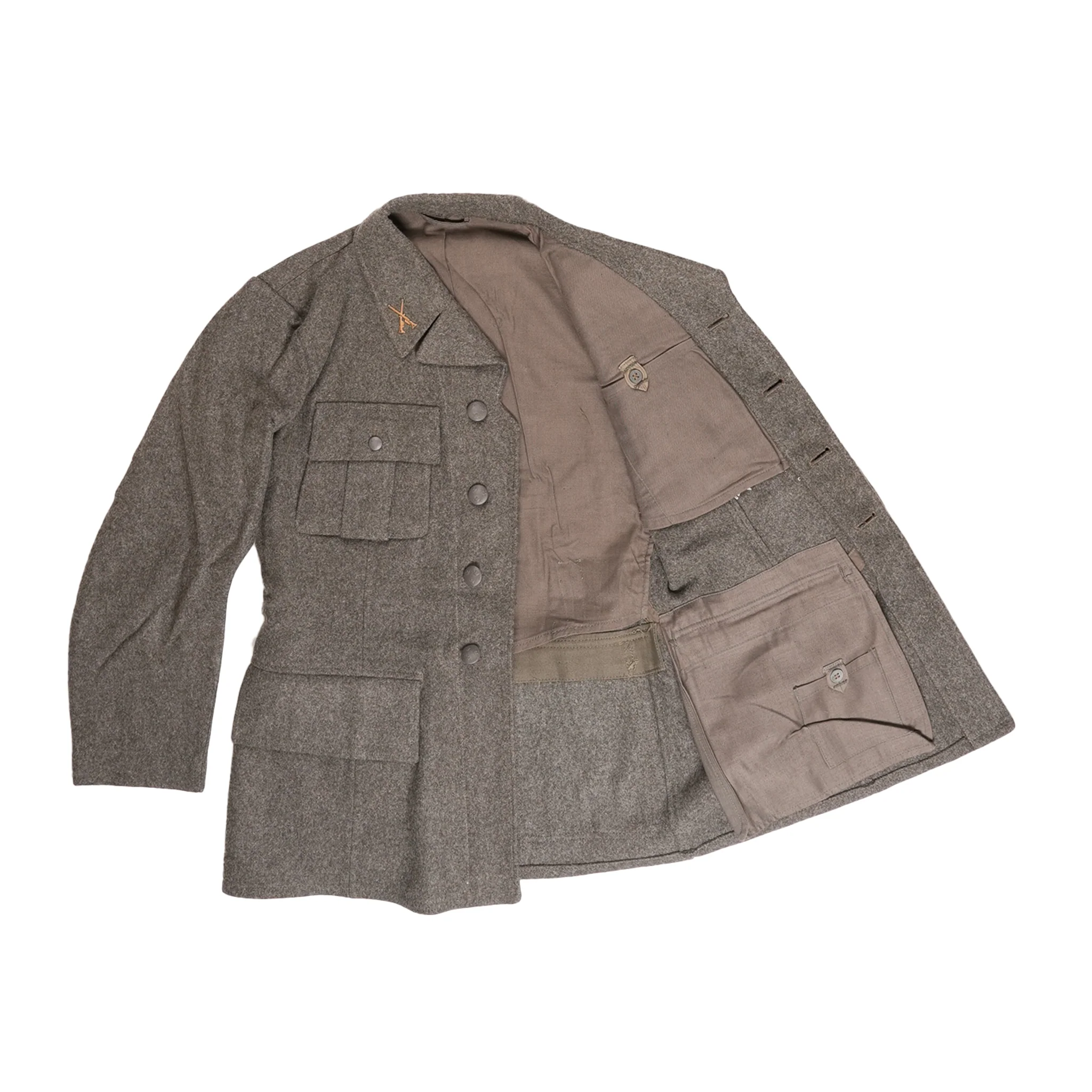 Issued Swedish m/39-58 Wool Field Jacket - Image 2