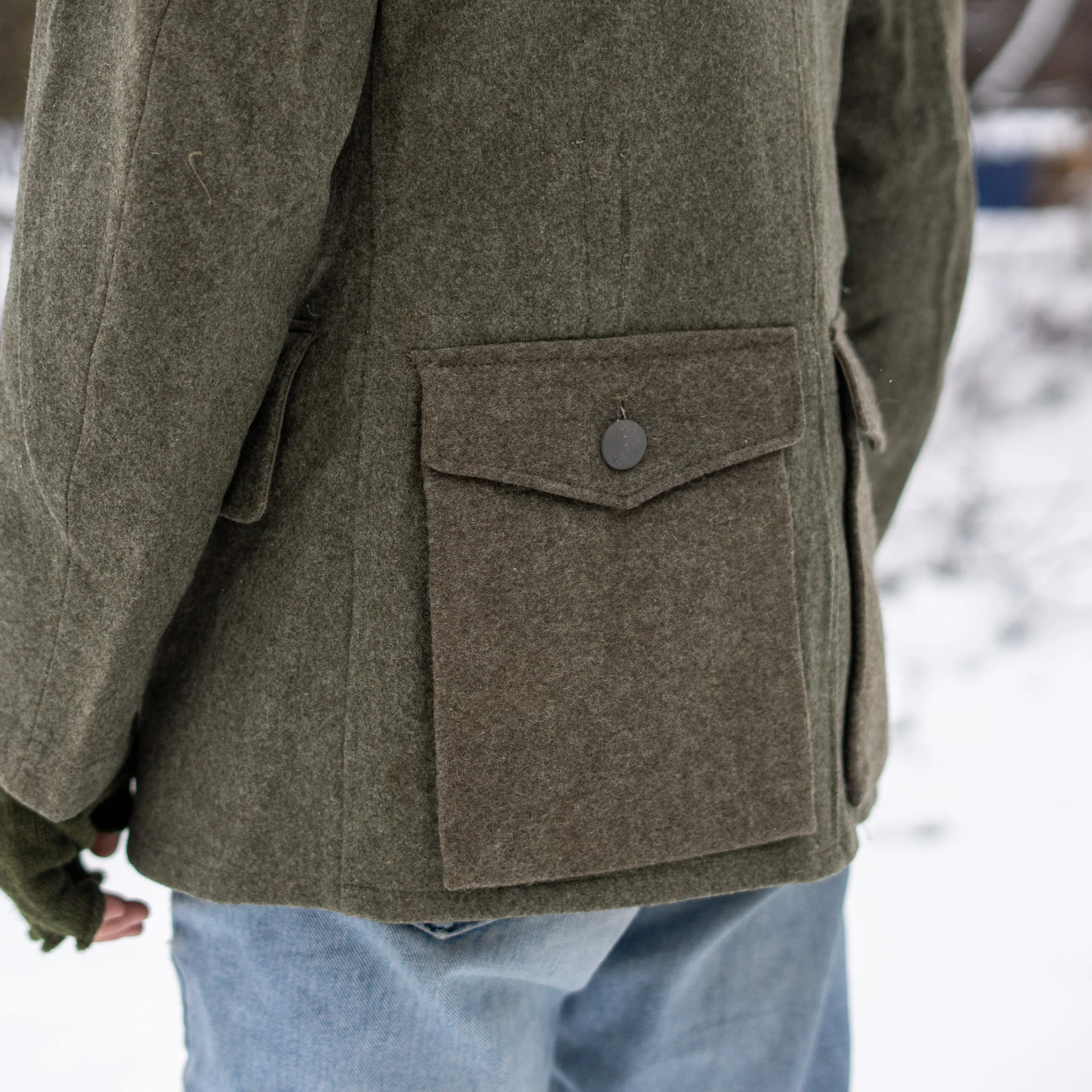 Issued Swedish m/39-58 Wool Field Jacket - Image 7