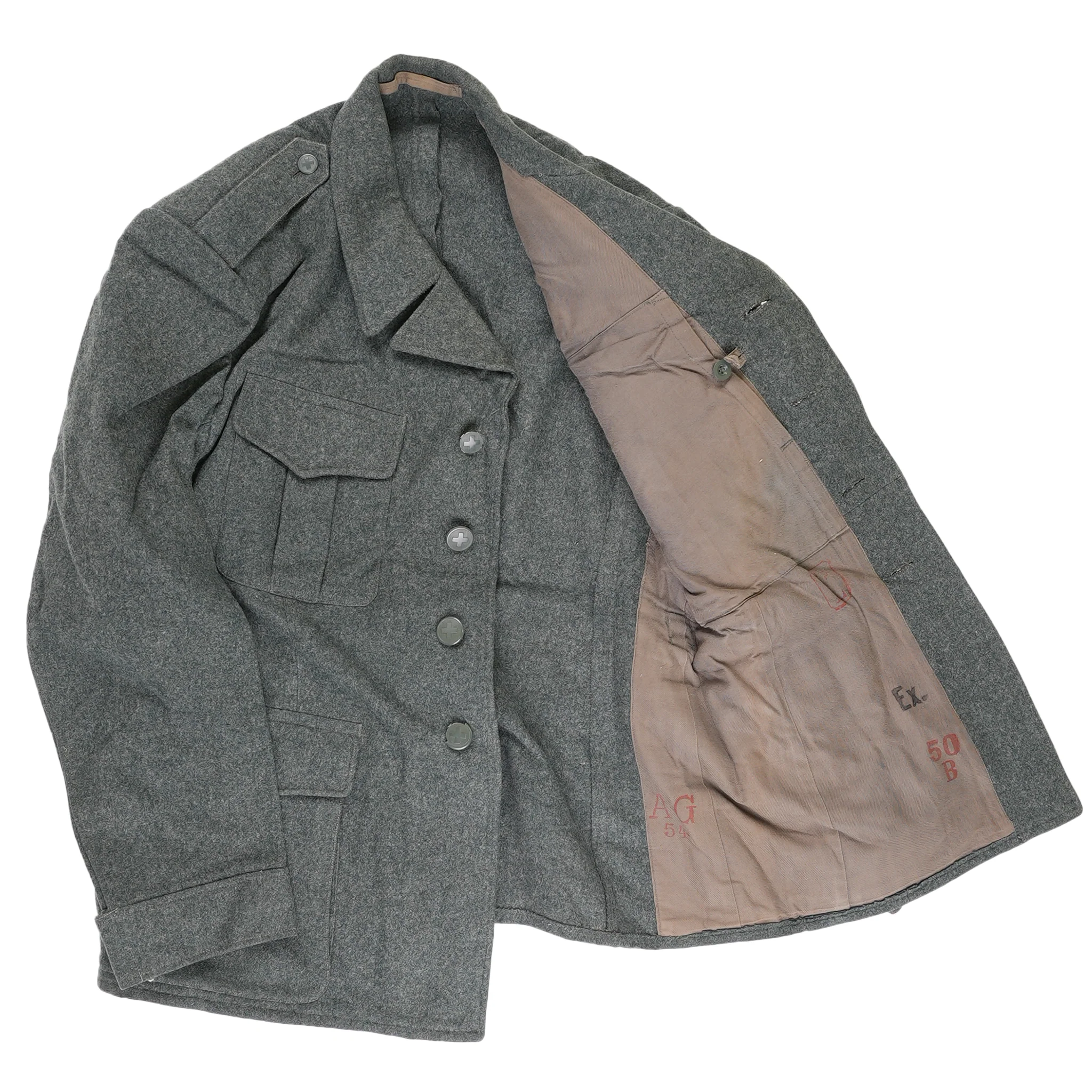 Issued Swiss Wool Jacket - Image 2