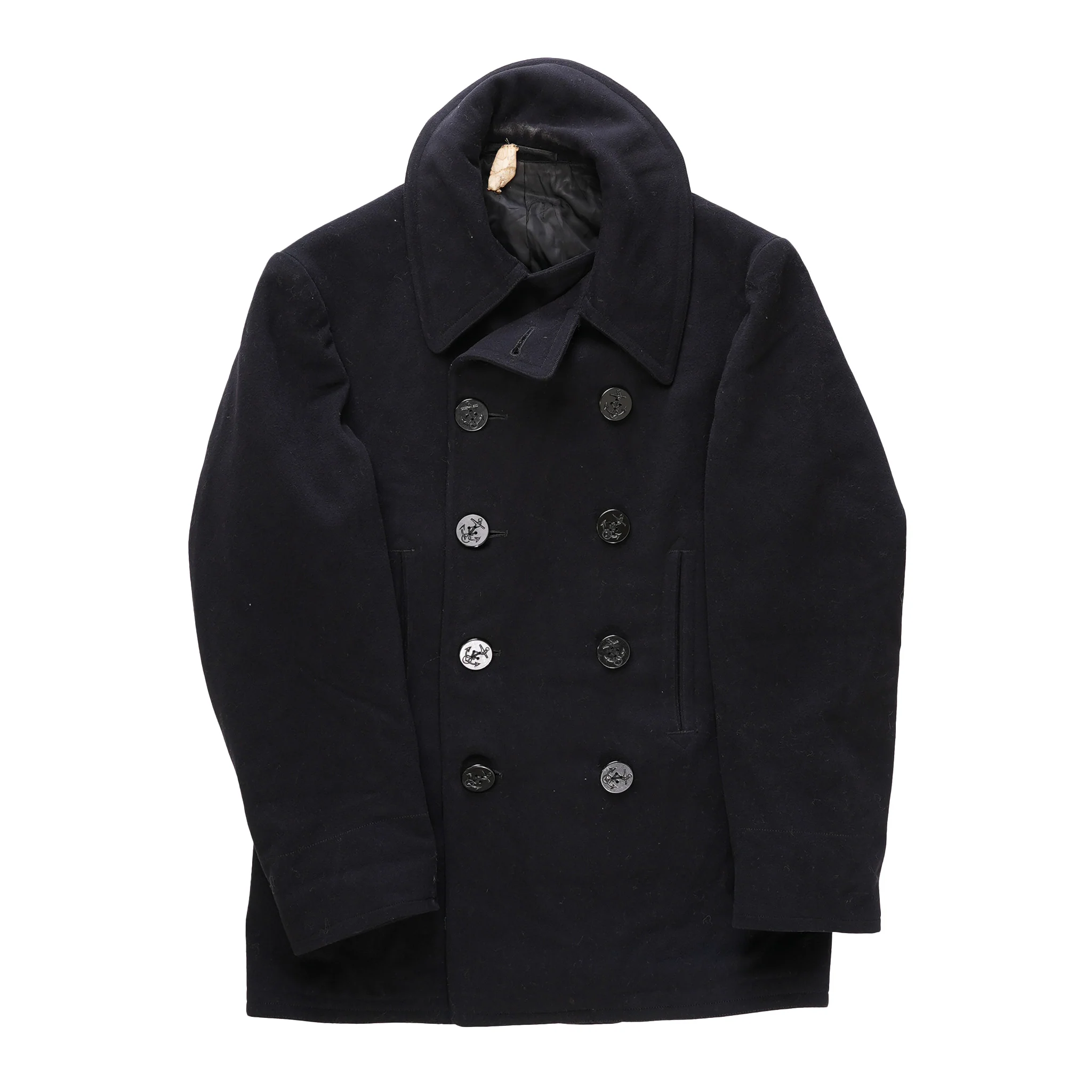 Issued Vintage US Navy Peacoat (40s-70s) - Image 4