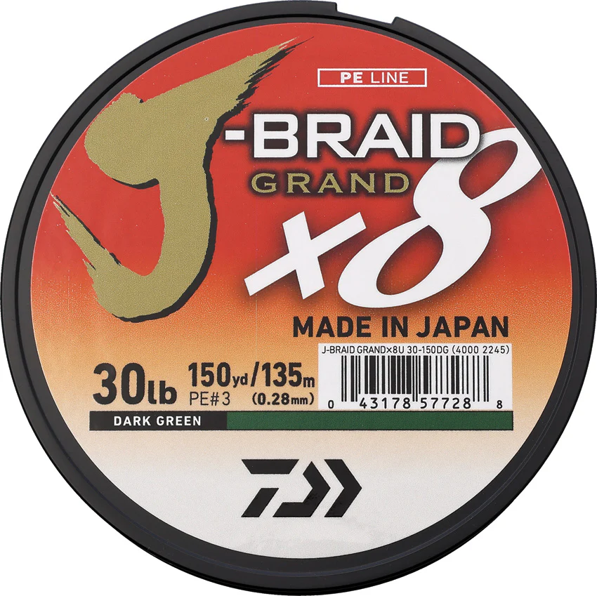 Fishing Line J-Braid Grand Braided - Image 6