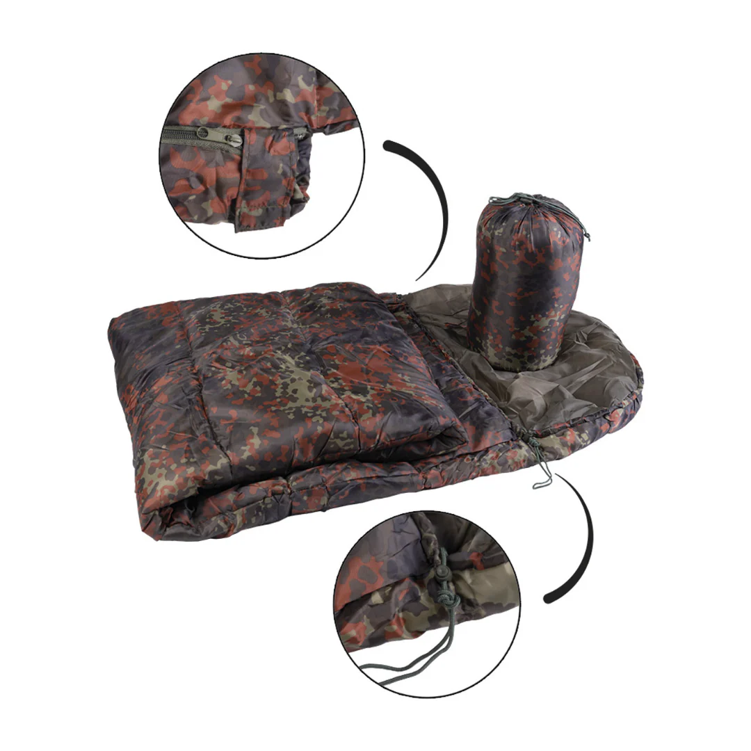 Mil-Tec Flecktarn Commando Sleeping Bag - Image 2
