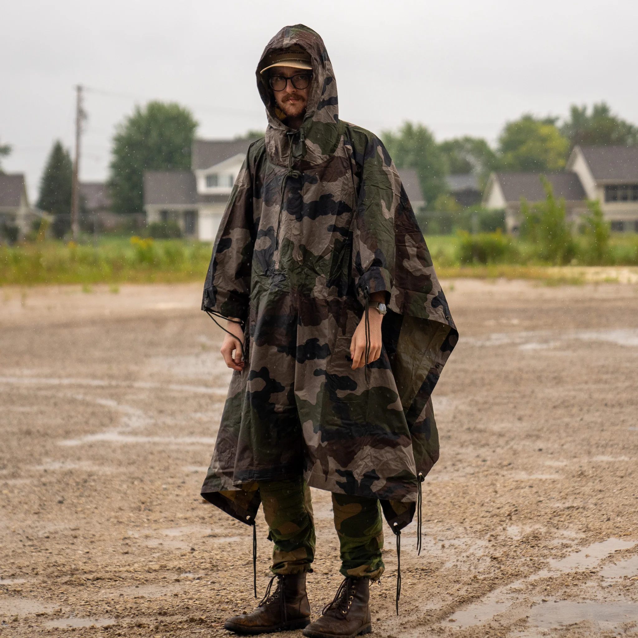 Mil-Tec French CCE Ripstop Poncho - Image 2