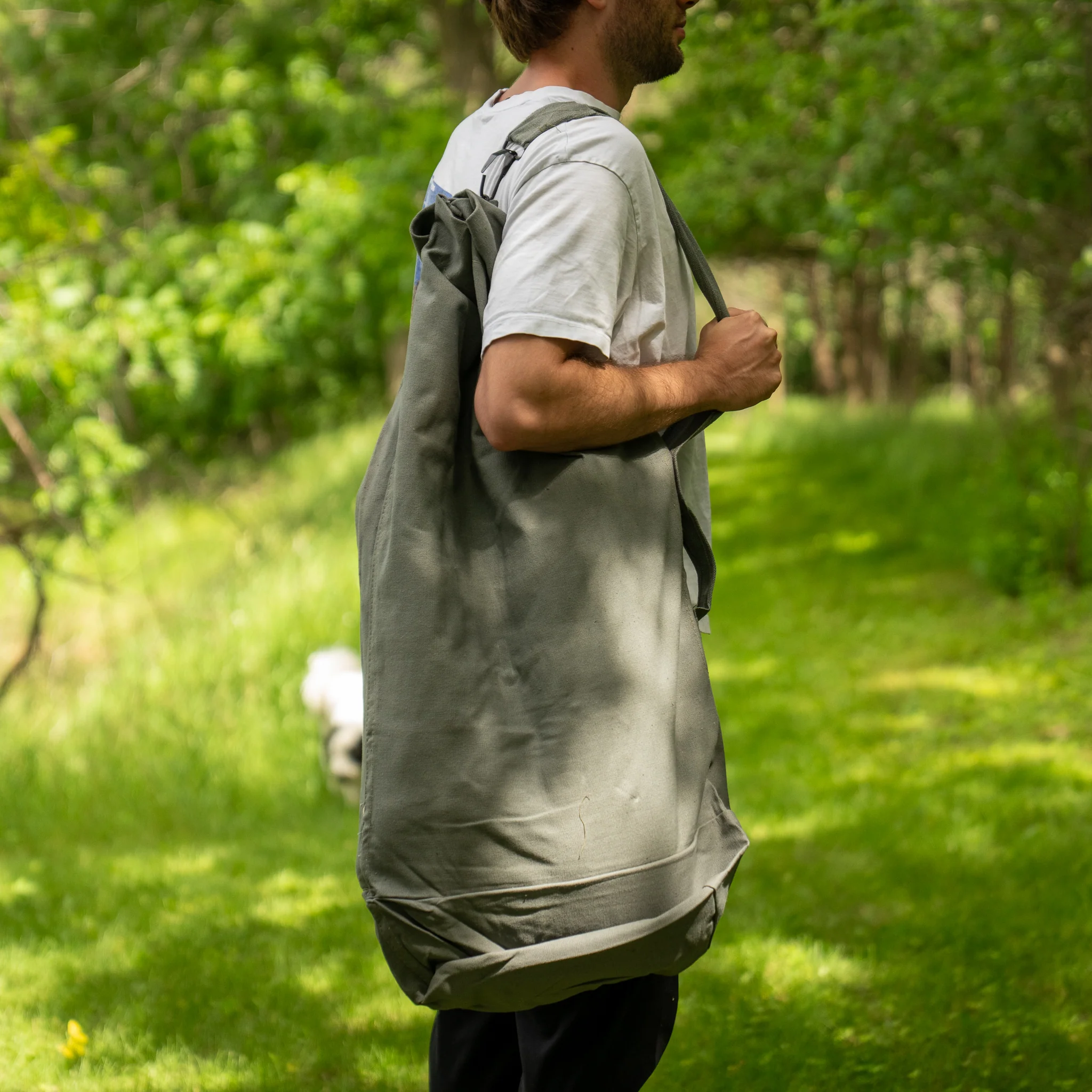 Greek Cotton Duffle Bag - Image 7