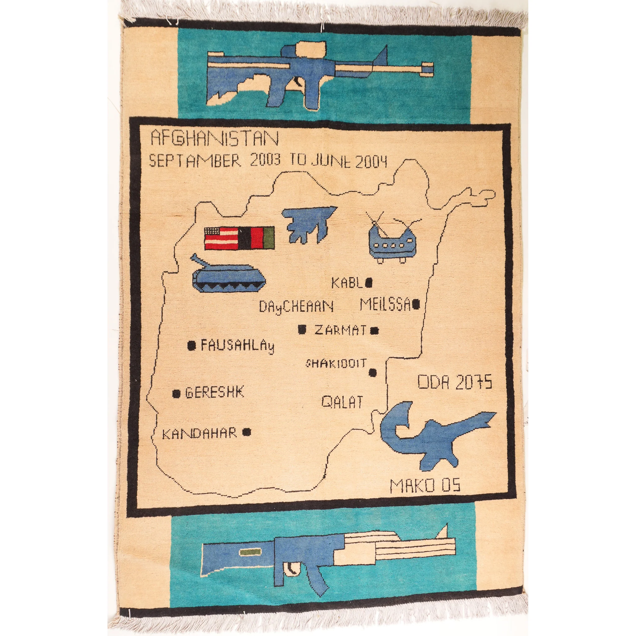 Limited Edition Afghan War Rugs - Image 10