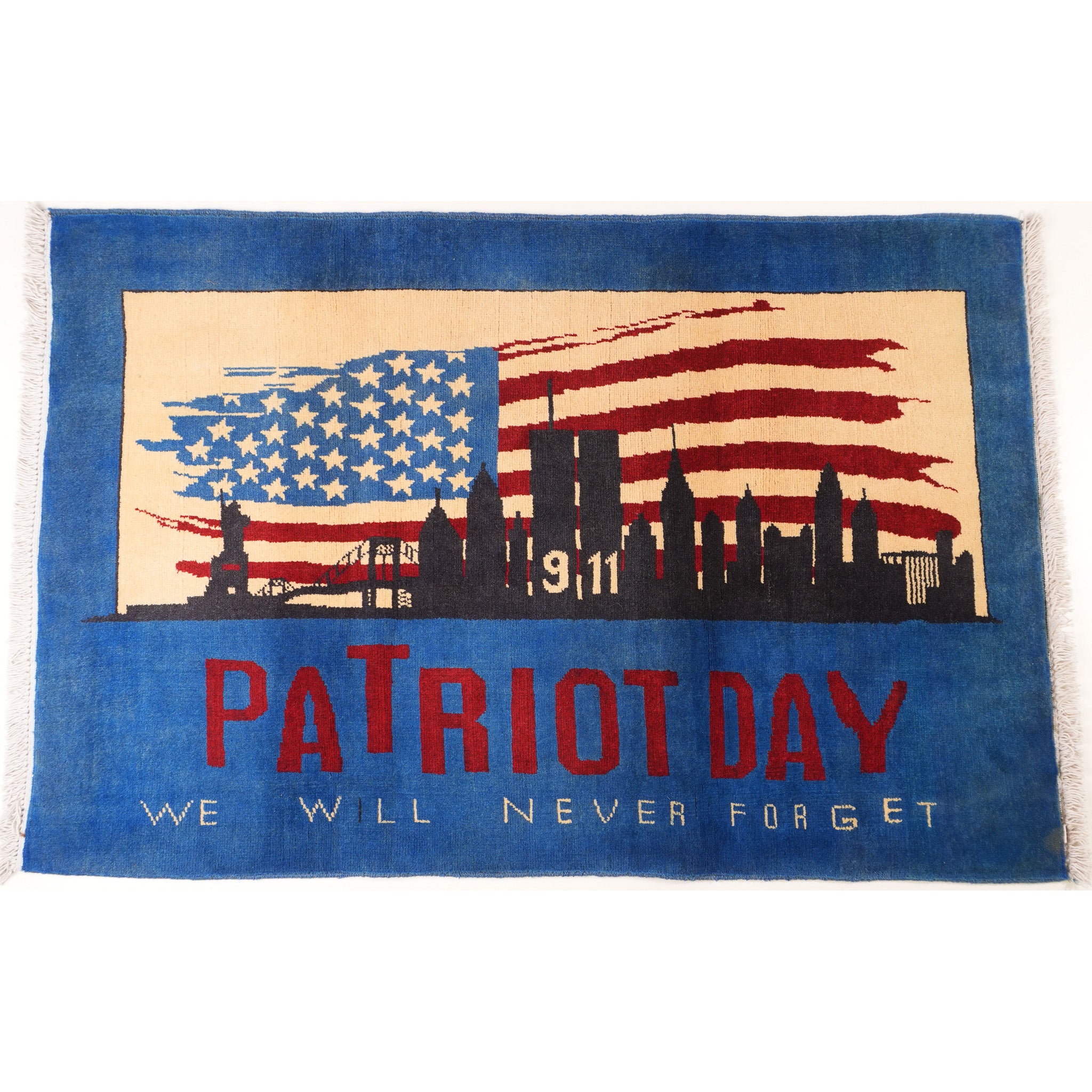 Large "PATRIOTDAY" 9/11 Remembrance Rug - Image 4