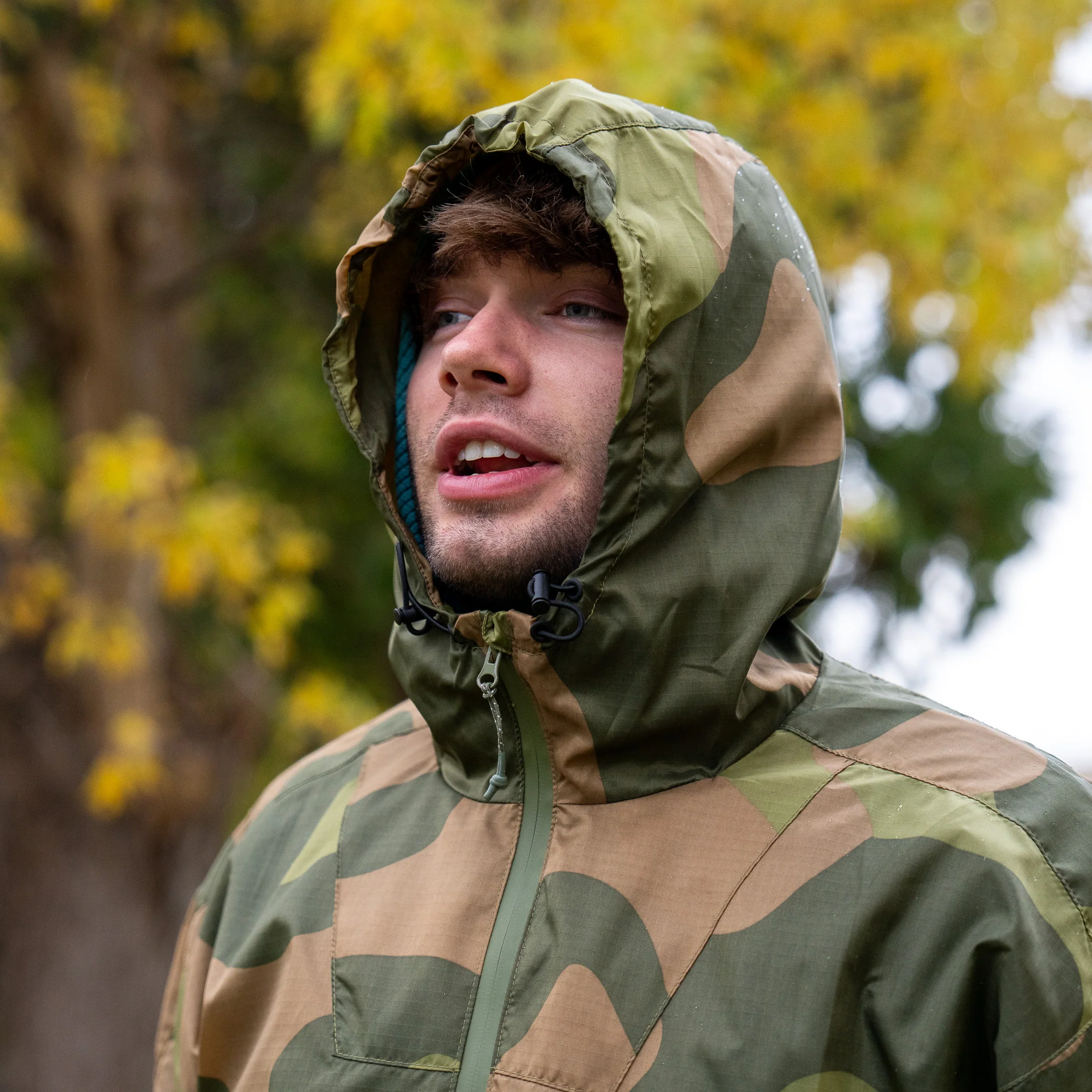 QILO x AP Retro Windbreaker in Norwegian Woodland - Image 12