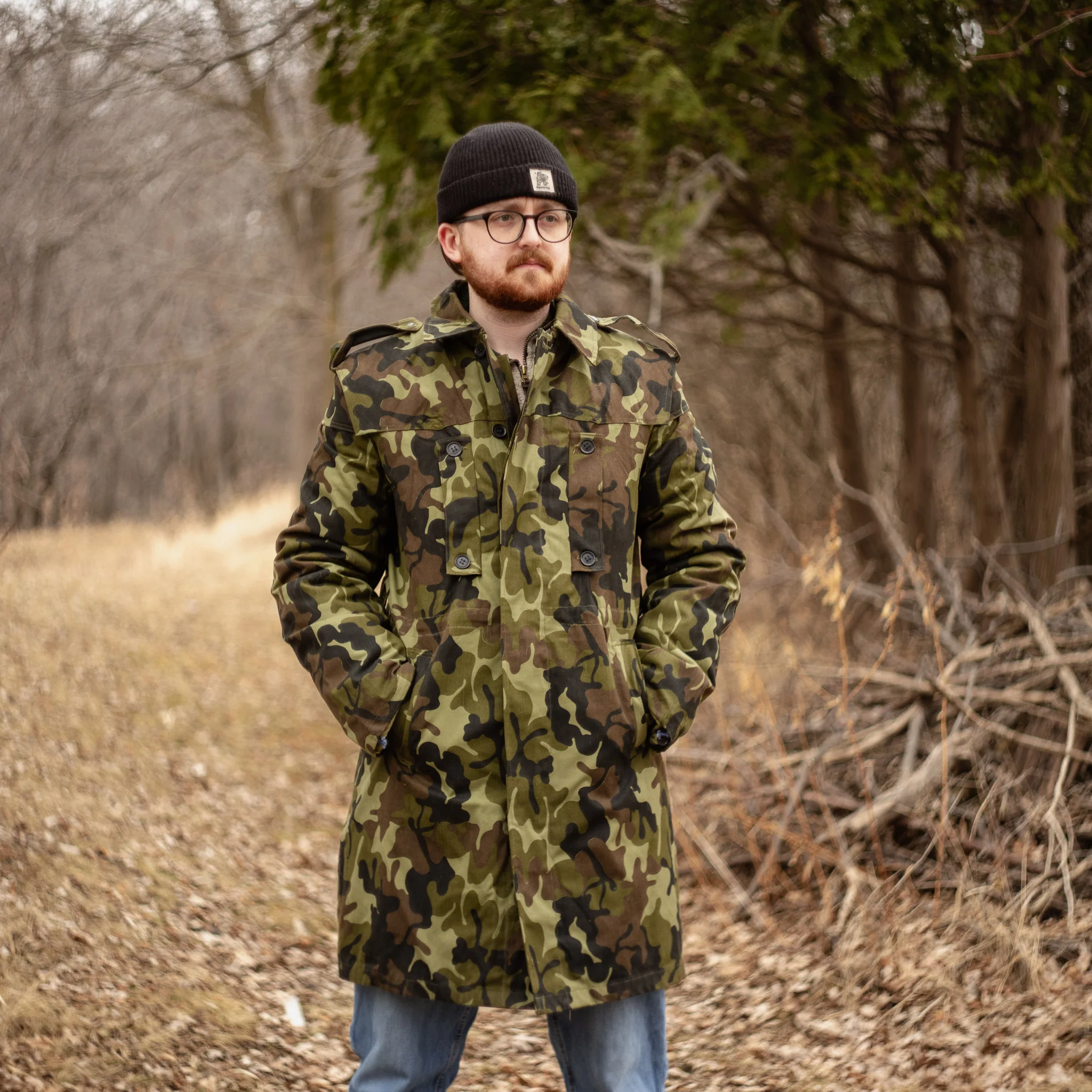Issued Romanian M1990 Leaf Camouflage Parka w/Liner - Image 11