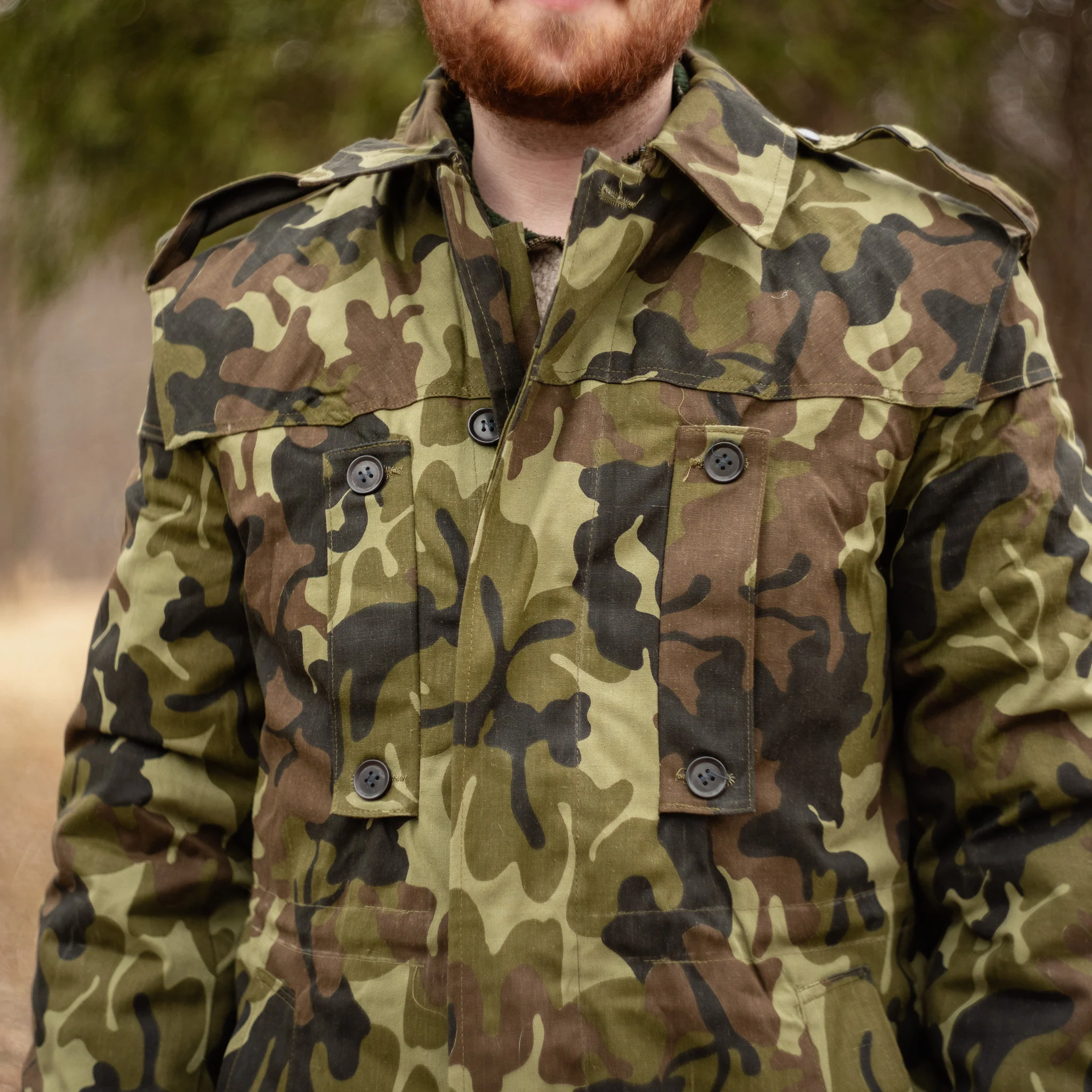 Issued Romanian M1990 Leaf Camouflage Parka w/Liner - Image 13