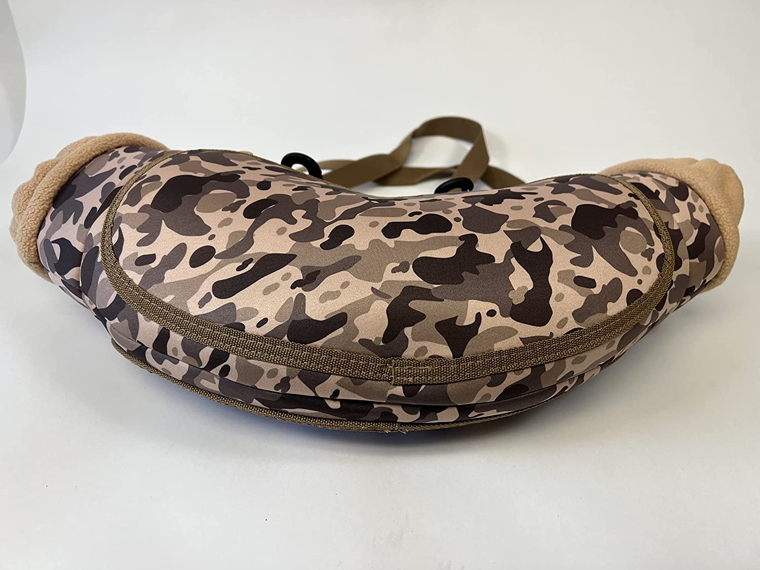 RUGID Hand Warmer Muff - Neoprene Waterproof & Windproof with Waist, Belt Loop or Neck Strap - Mountain Camo - Image 3
