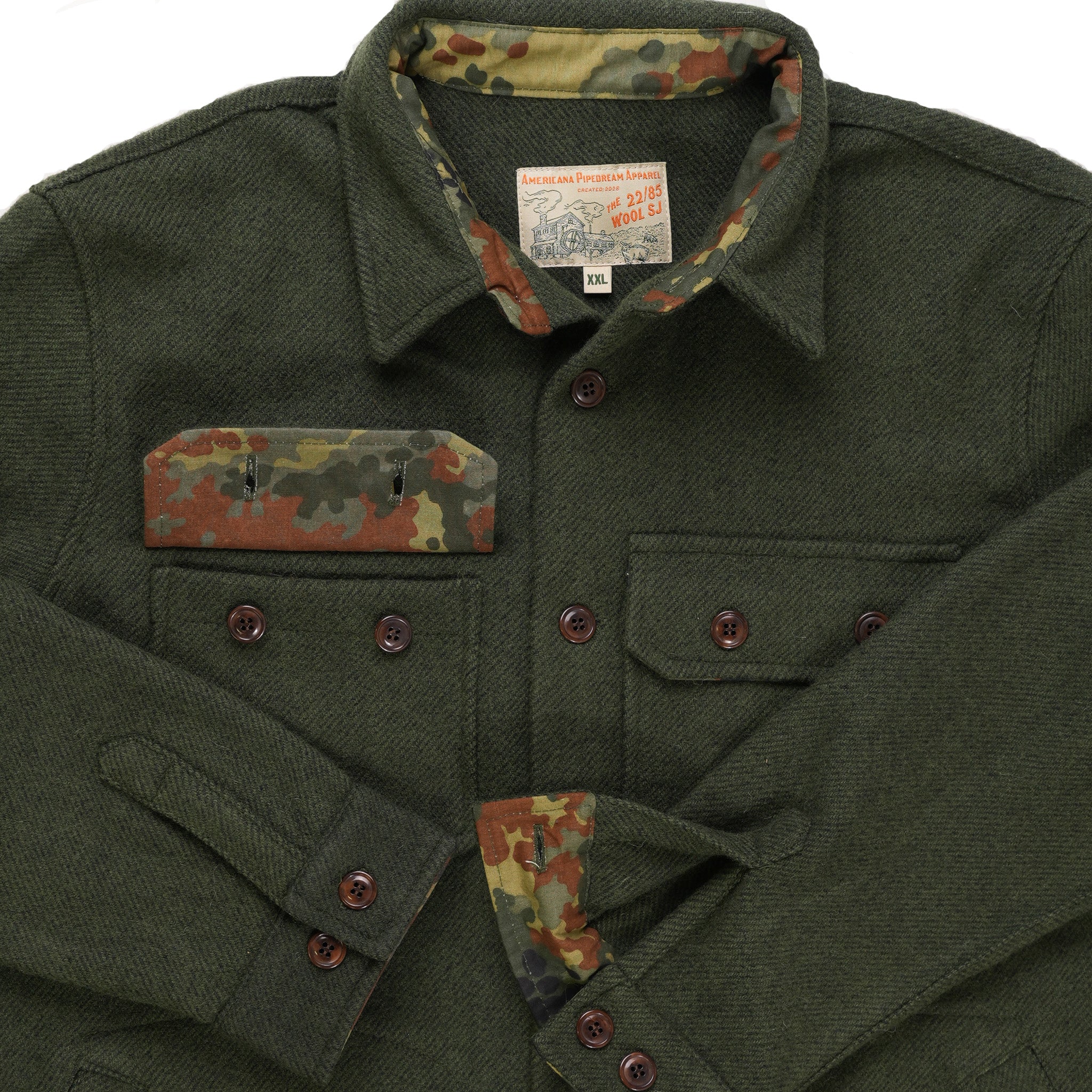 The 22/85 Wool Shirt Jacket - Image 6