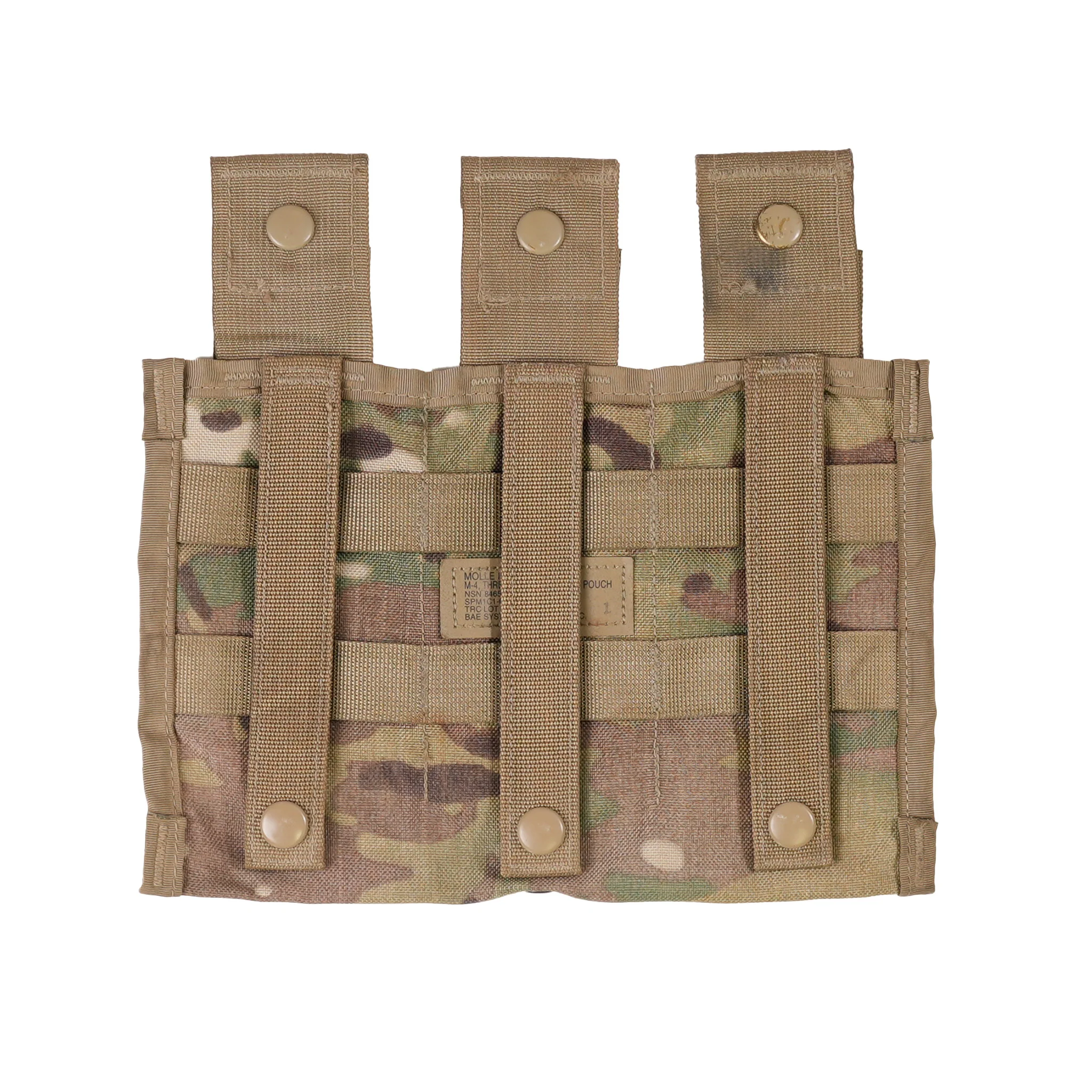 USGI Triple Mag Pouch: OCP - Image 2