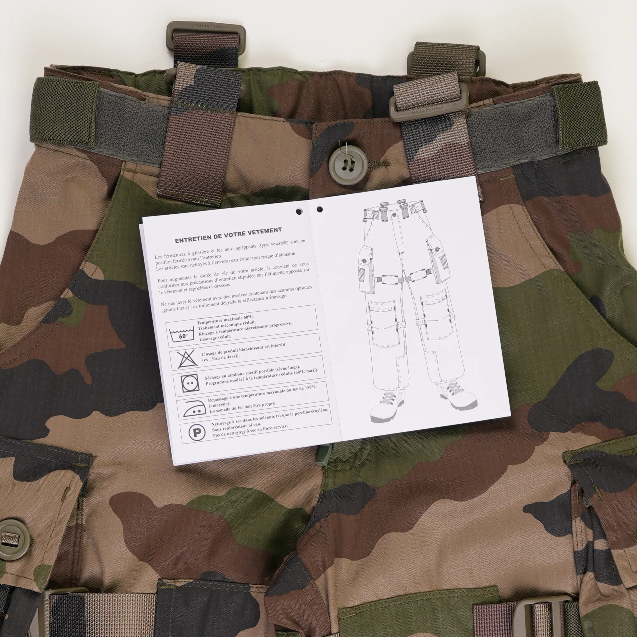Unissued French Army Combat Pants w/Kneepads - Image 12