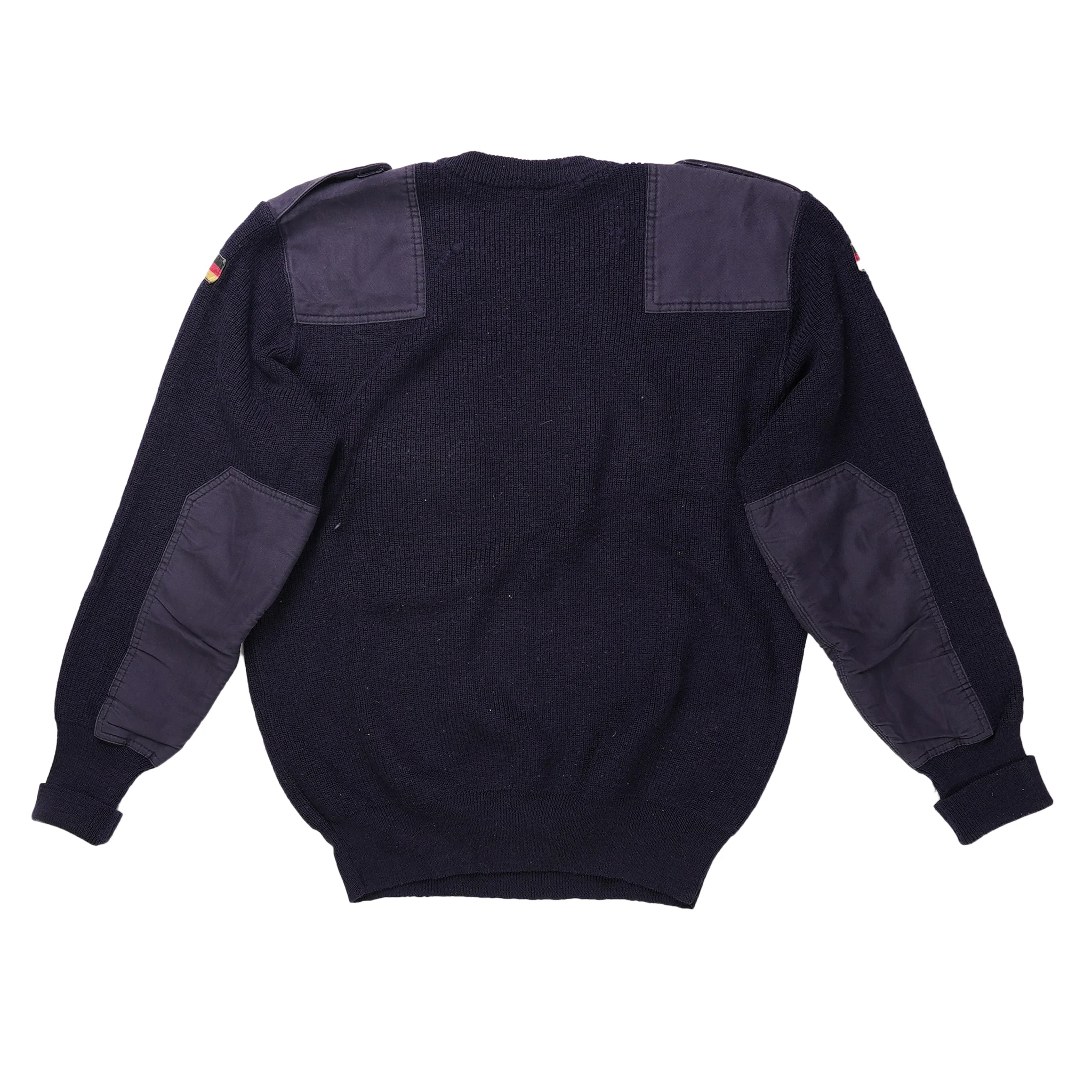 Issued German Blue Commando Sweater - Image 2