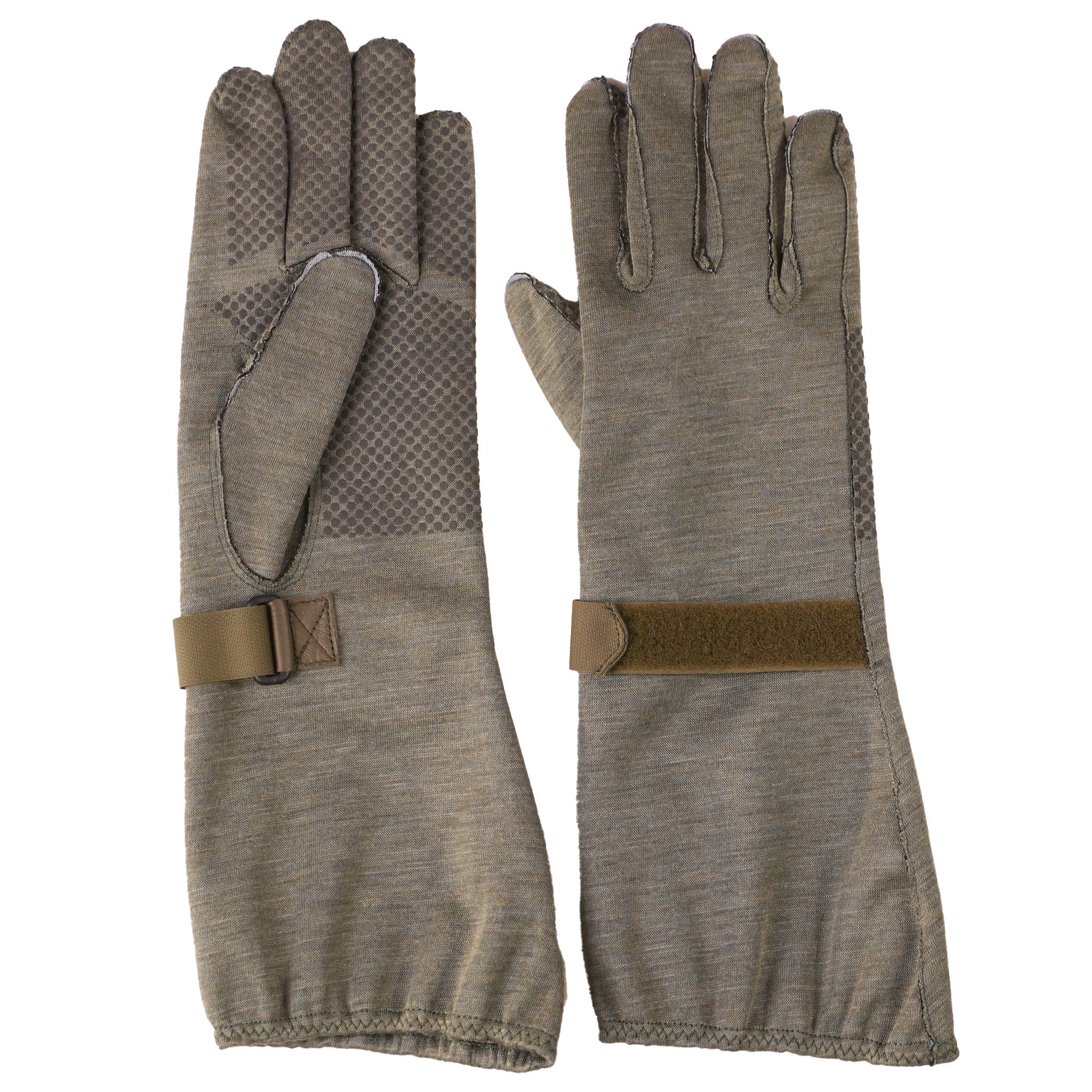Unissued German OD Pilot Gloves