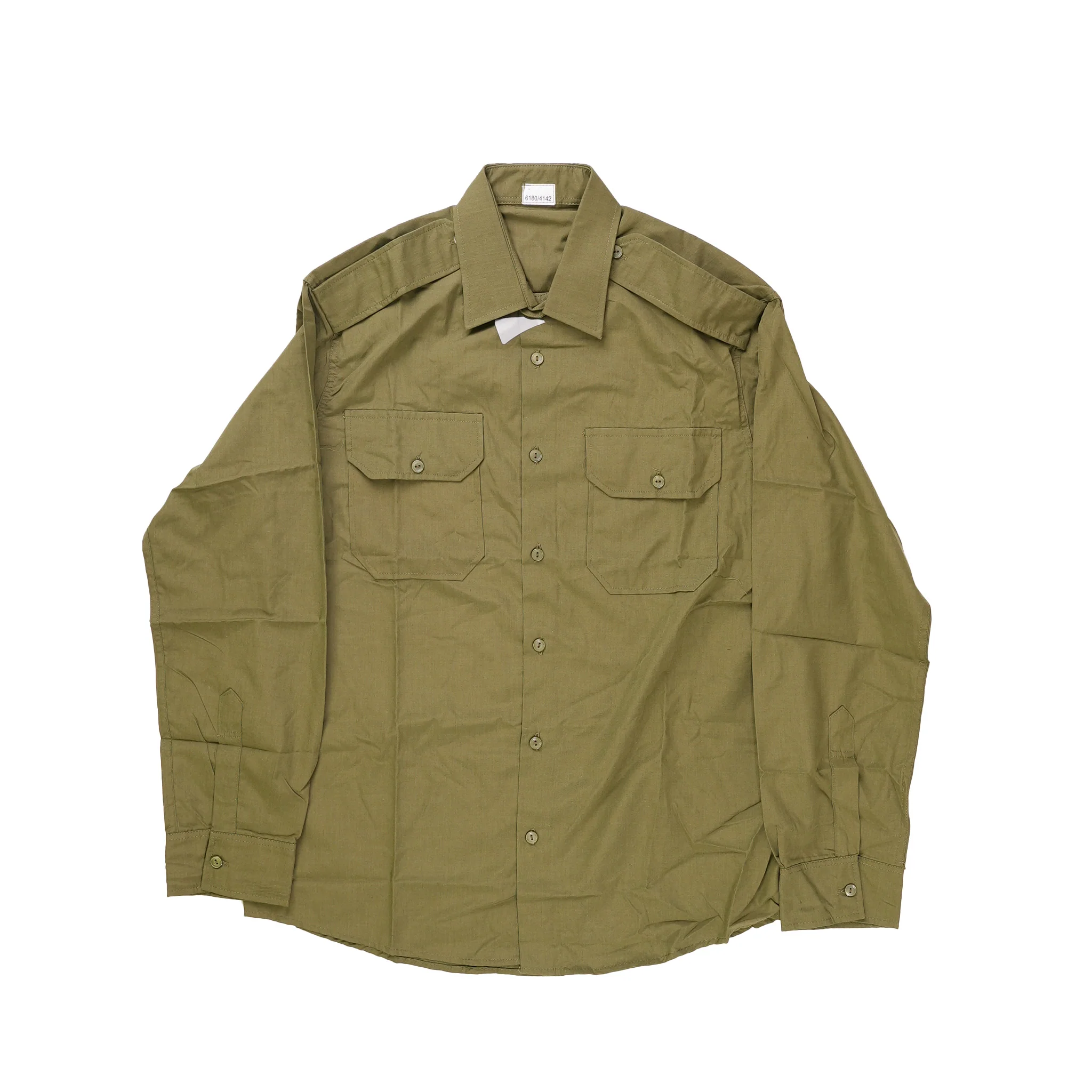Unissued Greek OD Field Shirt - Image 3