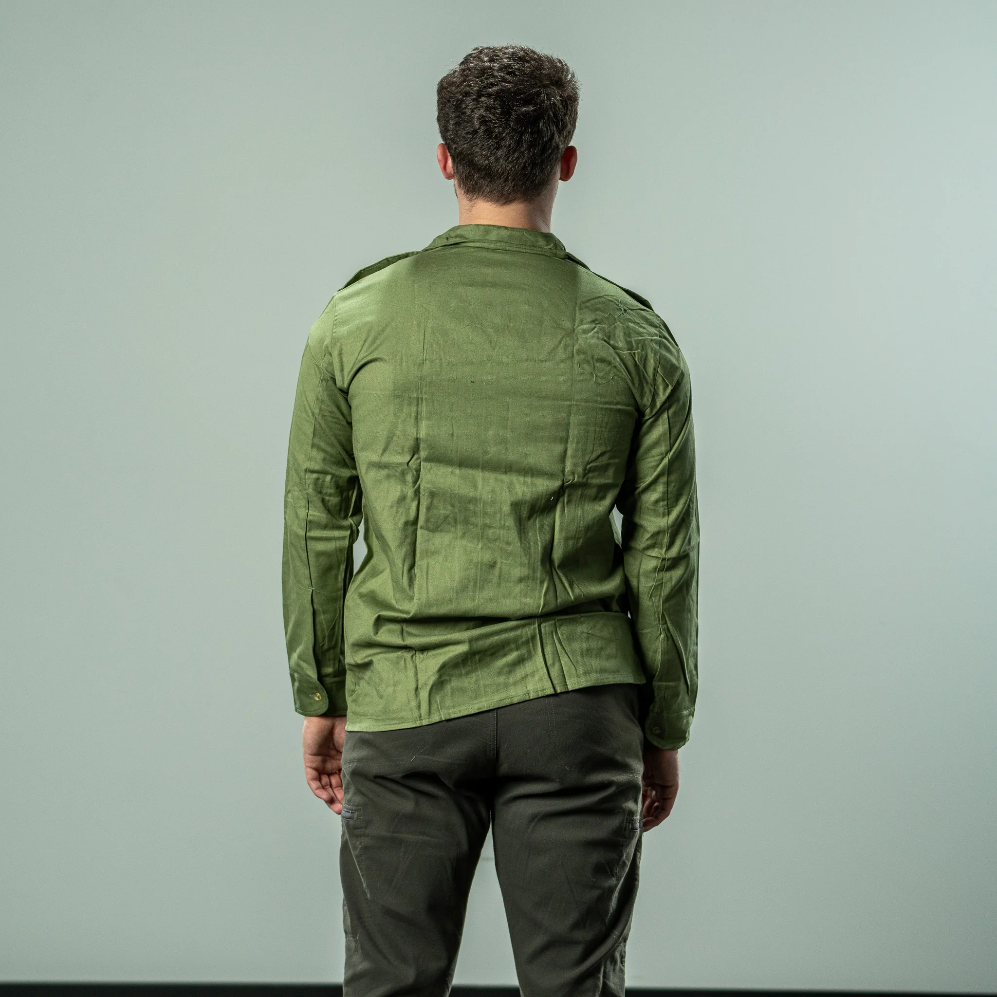 Unissued Hungarian Green Shirt - Image 5