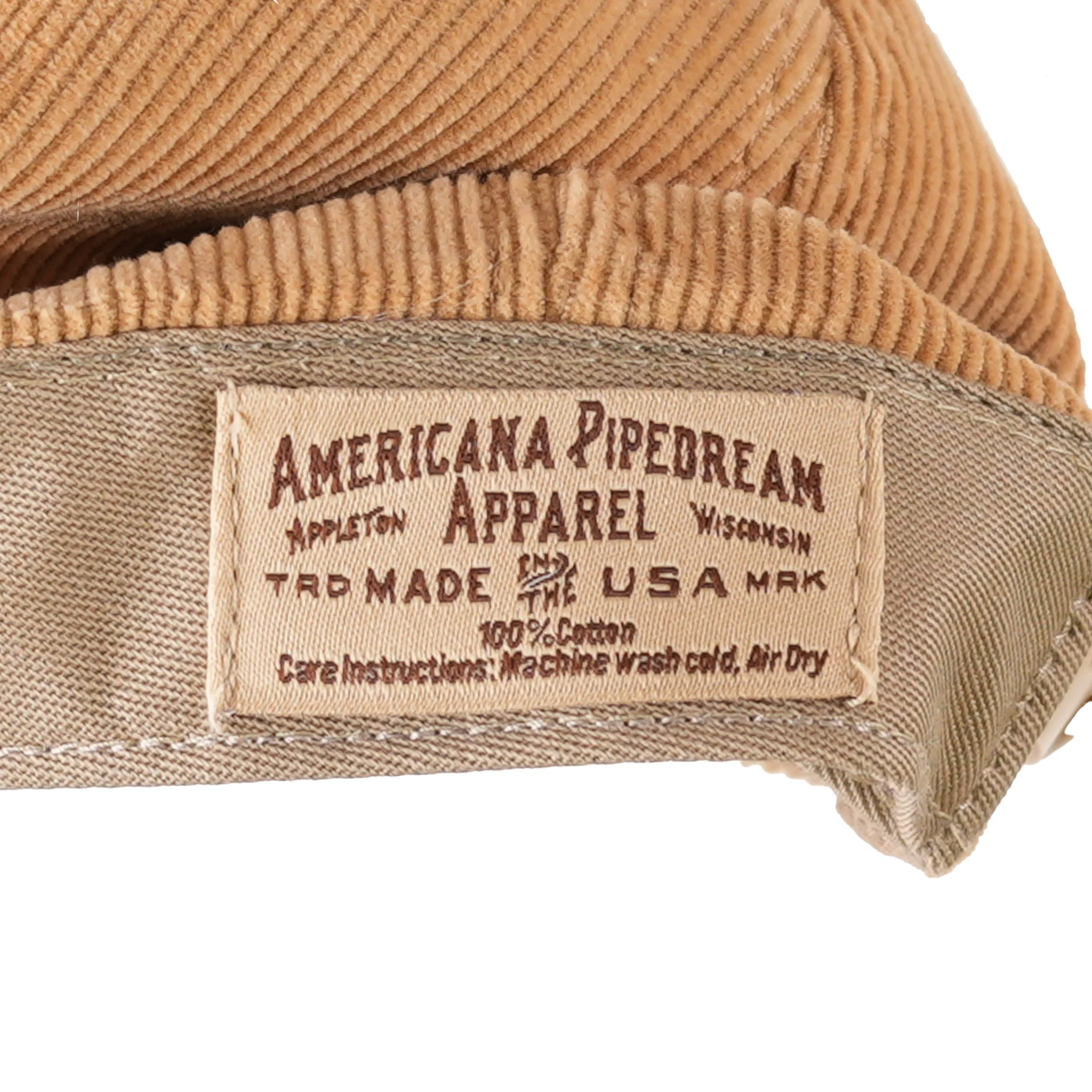 AP Corduroy Snapback Hat - Image 12