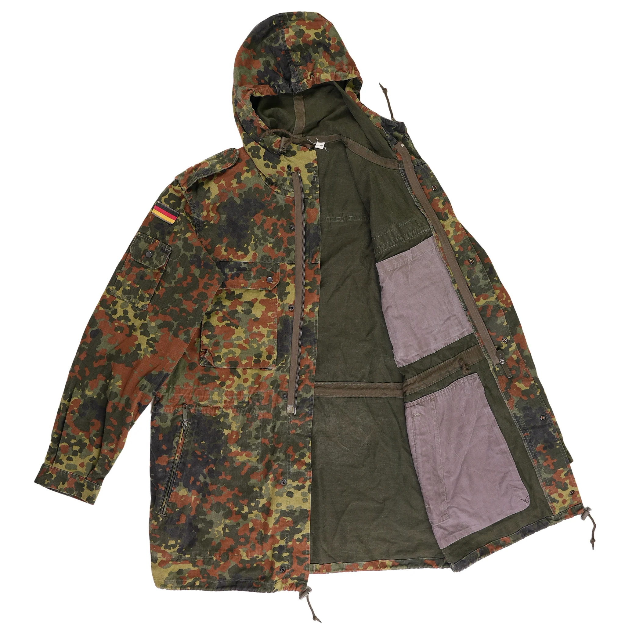 Issued Bundeswehr Flecktarn Parka - Image 3